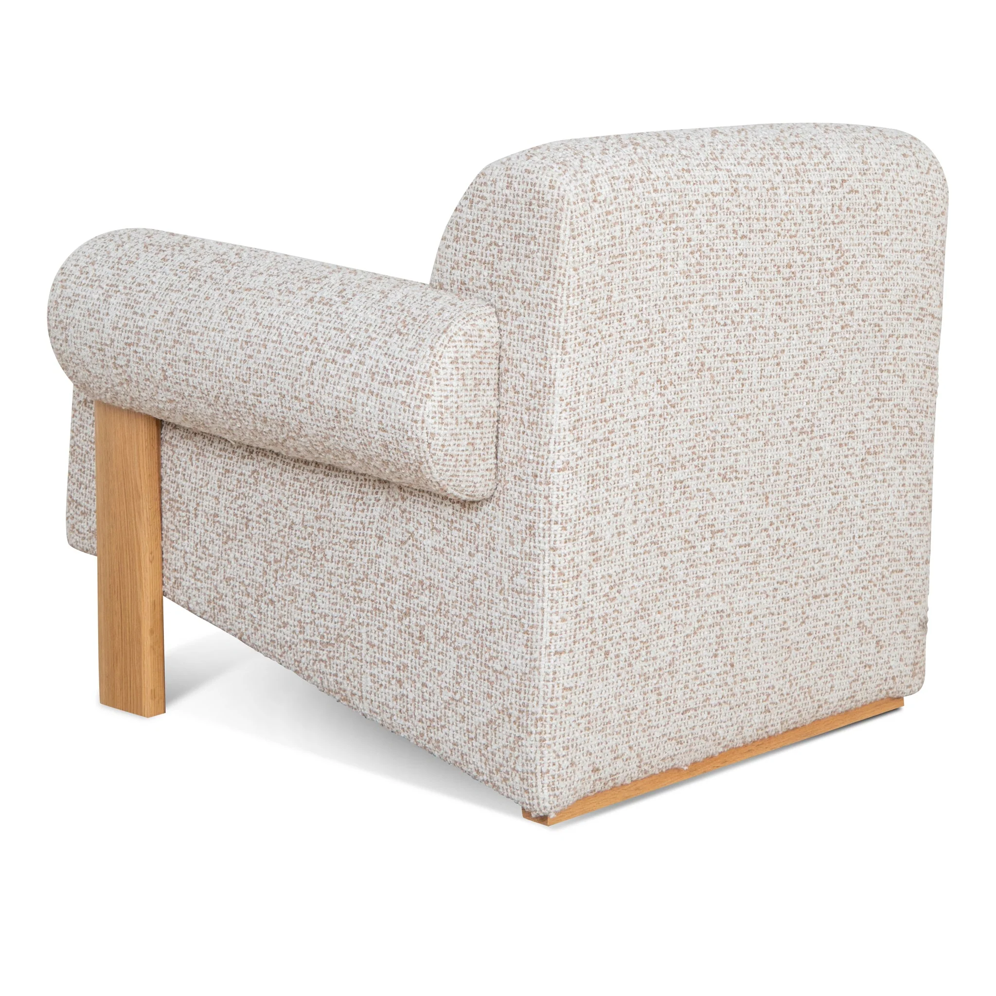 CLC10143-MY Fabric Armchair - Sand Beige - Image 4