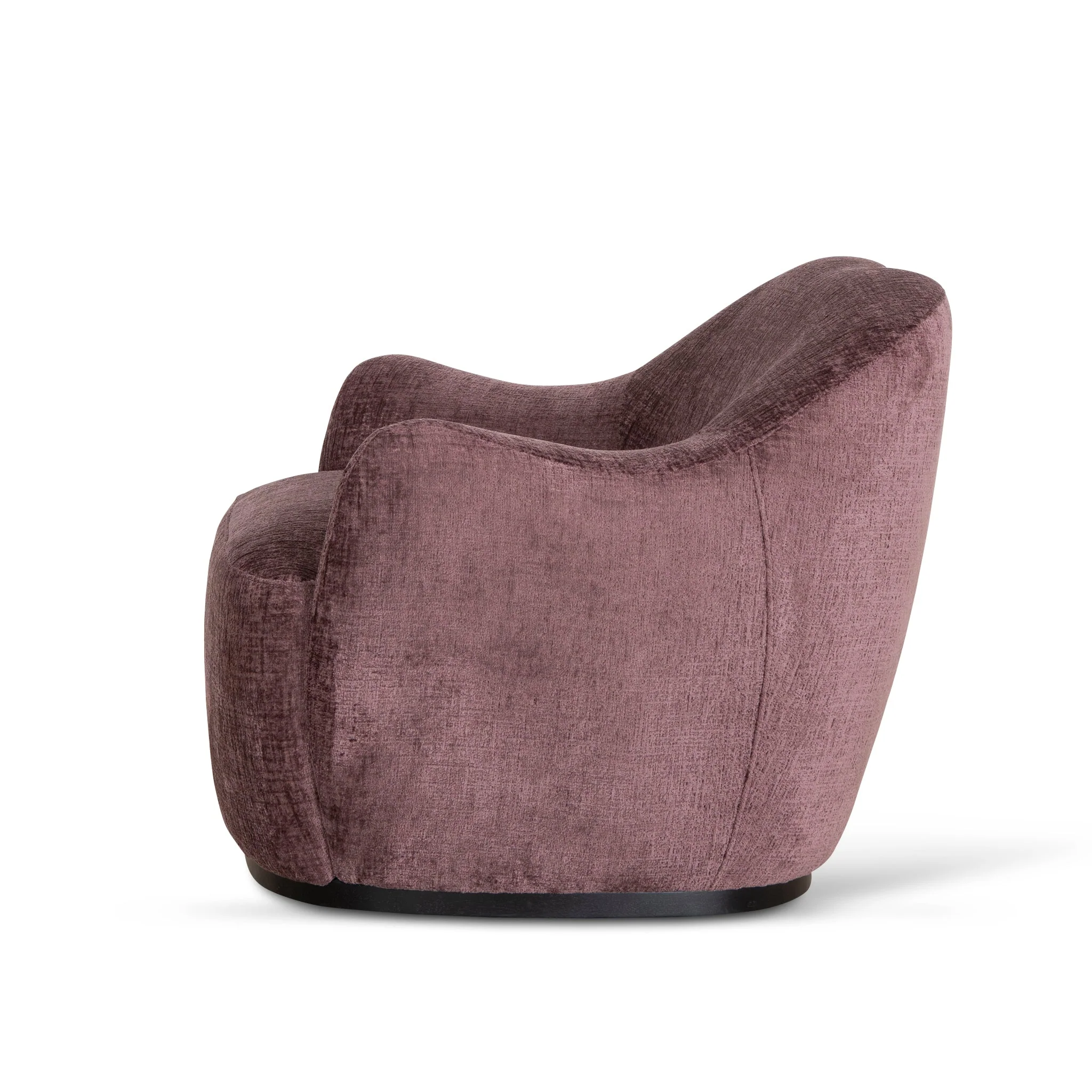 CLC10161-CA Fabric Armchair - Plum - Image 3