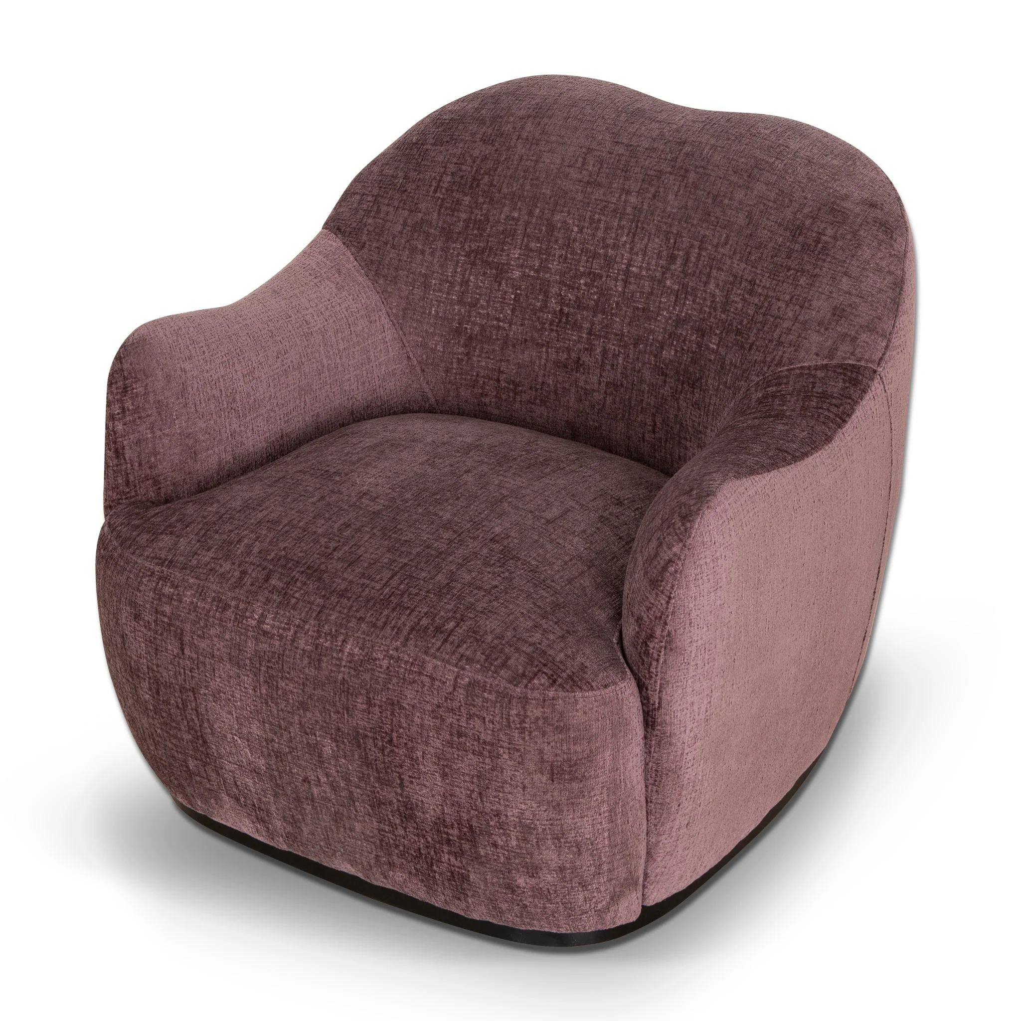 CLC10161-CA Fabric Armchair - Plum - Image 6
