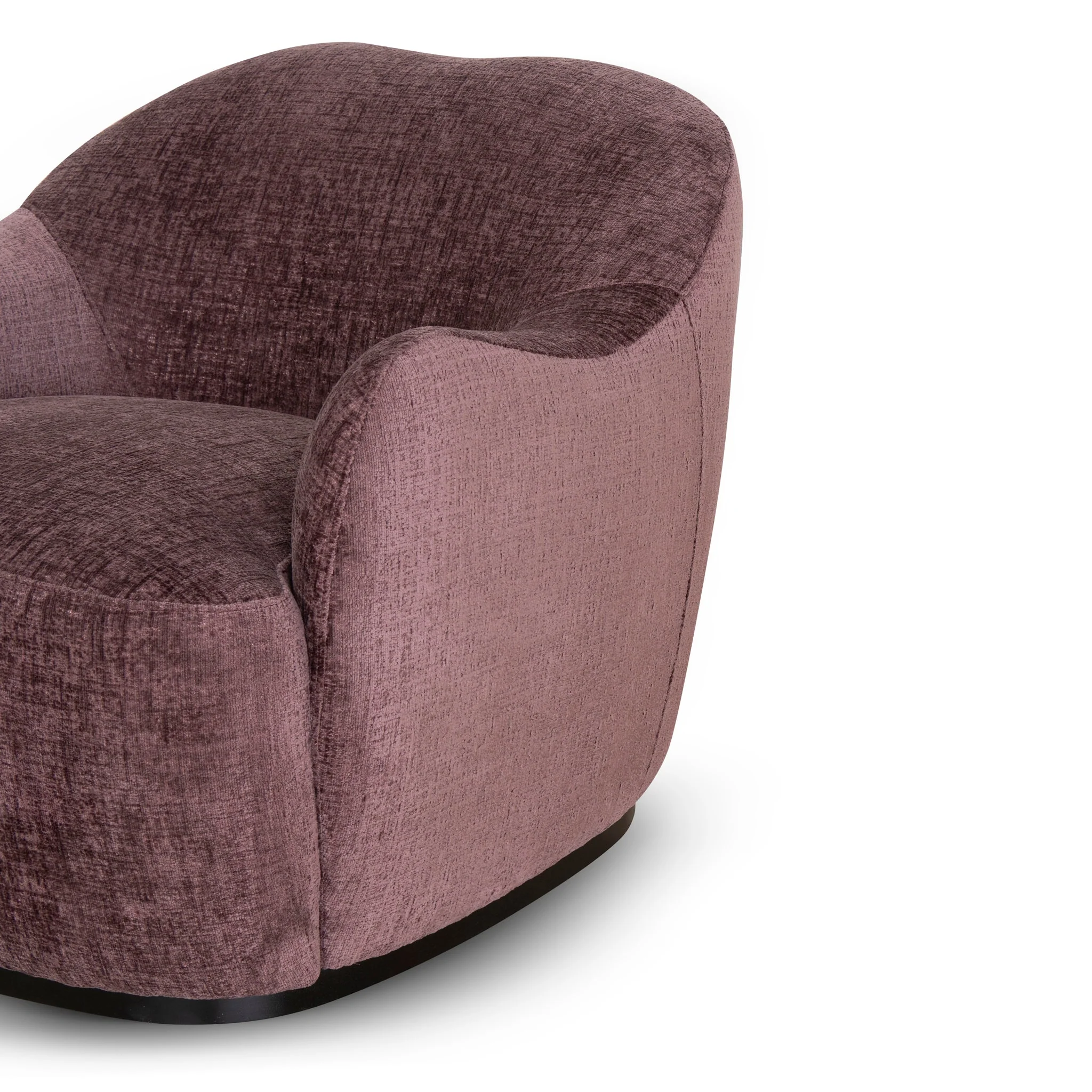 CLC10161-CA Fabric Armchair - Plum - Image 7