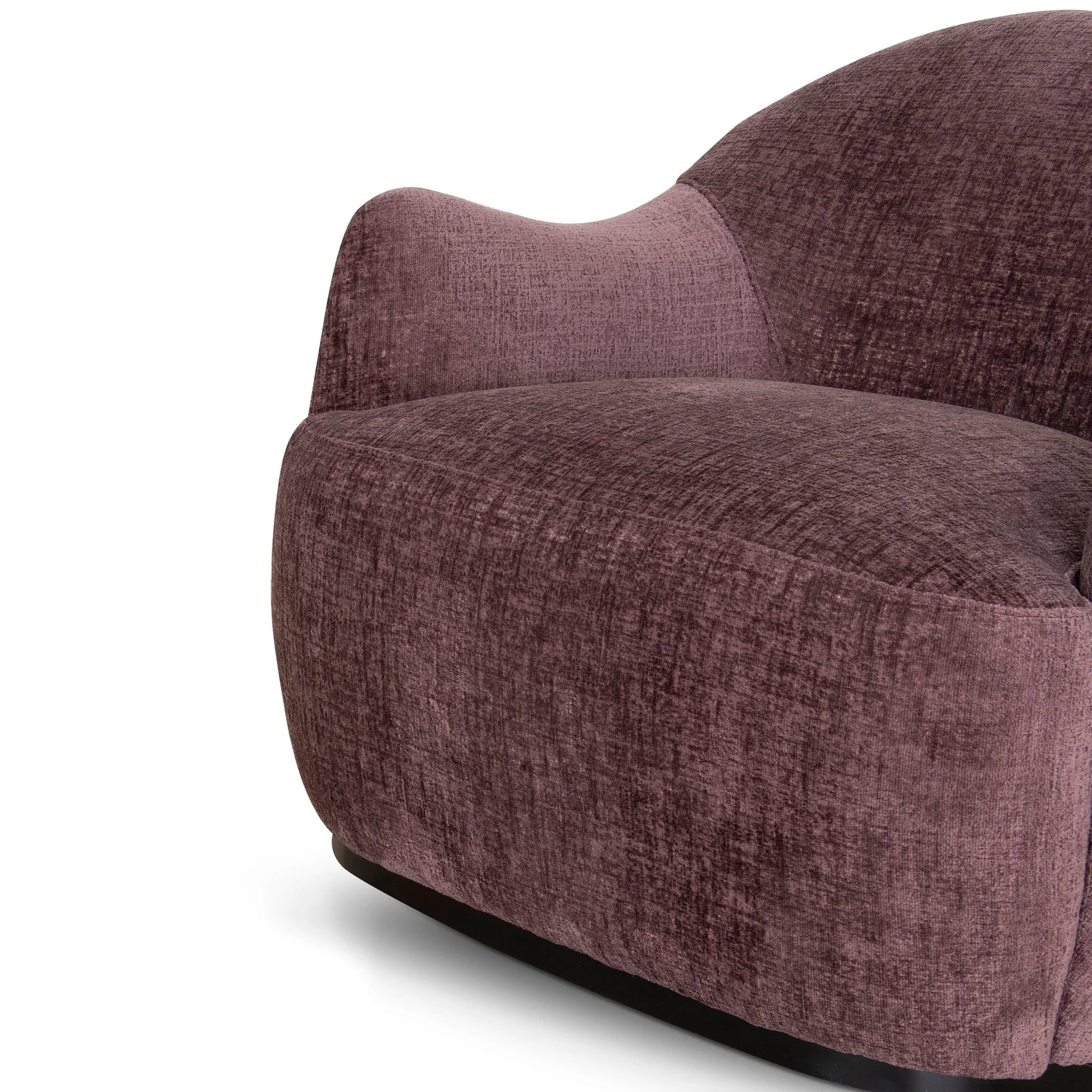 CLC10161-CA Fabric Armchair - Plum - Image 8