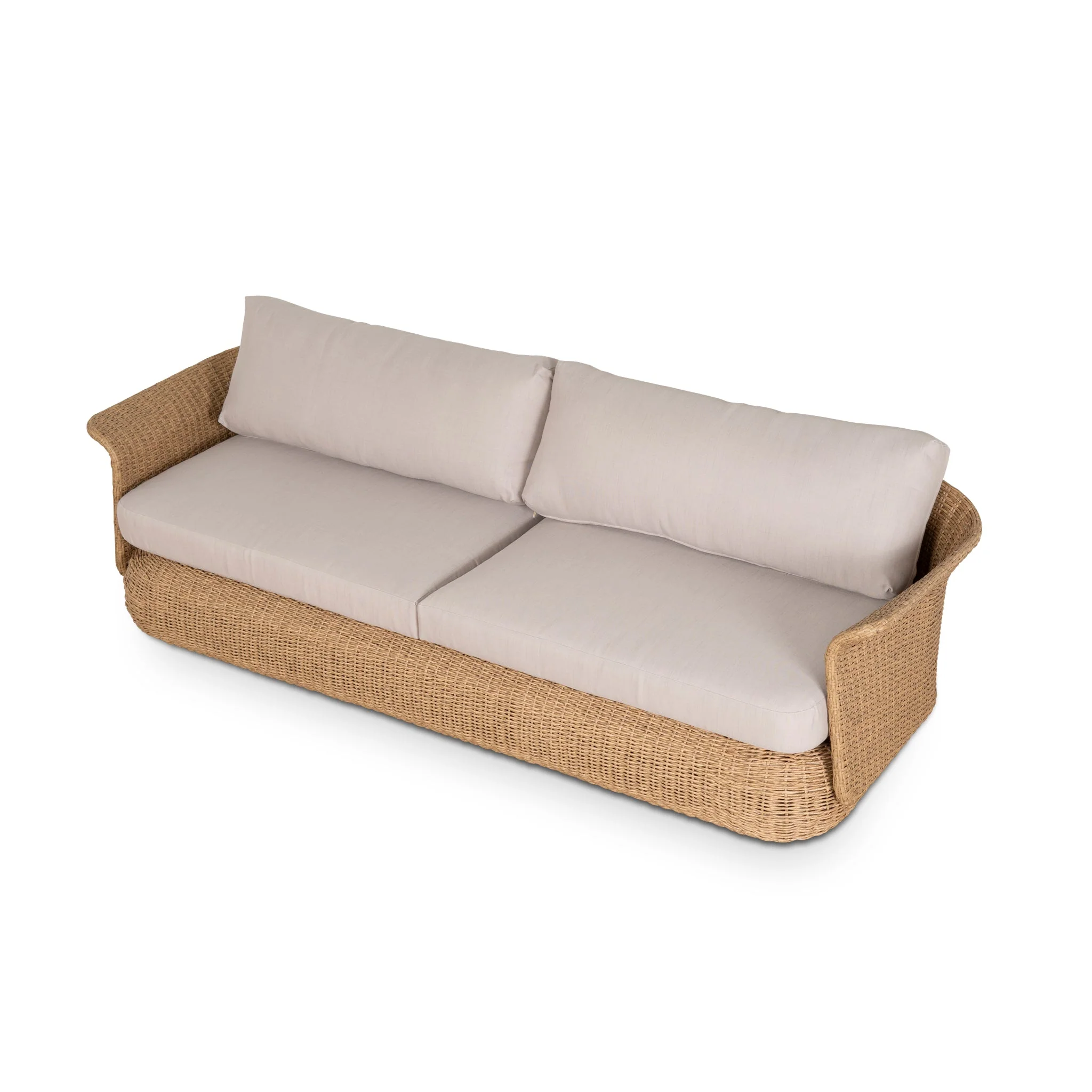 CLC10164-EM Outdoor 3 Seater Sofa - Natural Taupe - Image 15