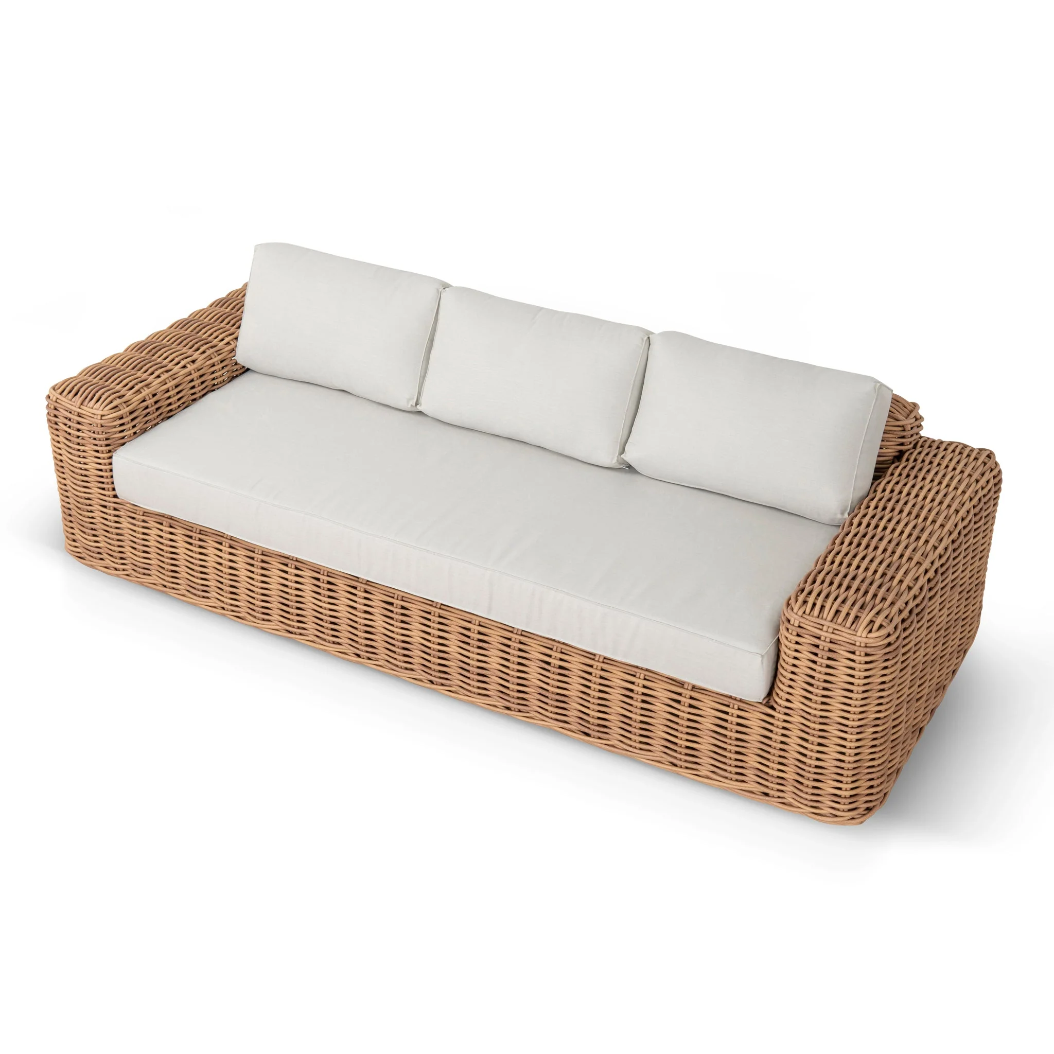 CLC10169-EM Outdoor 3 Seater Sofa - Royal Sand - Image 3
