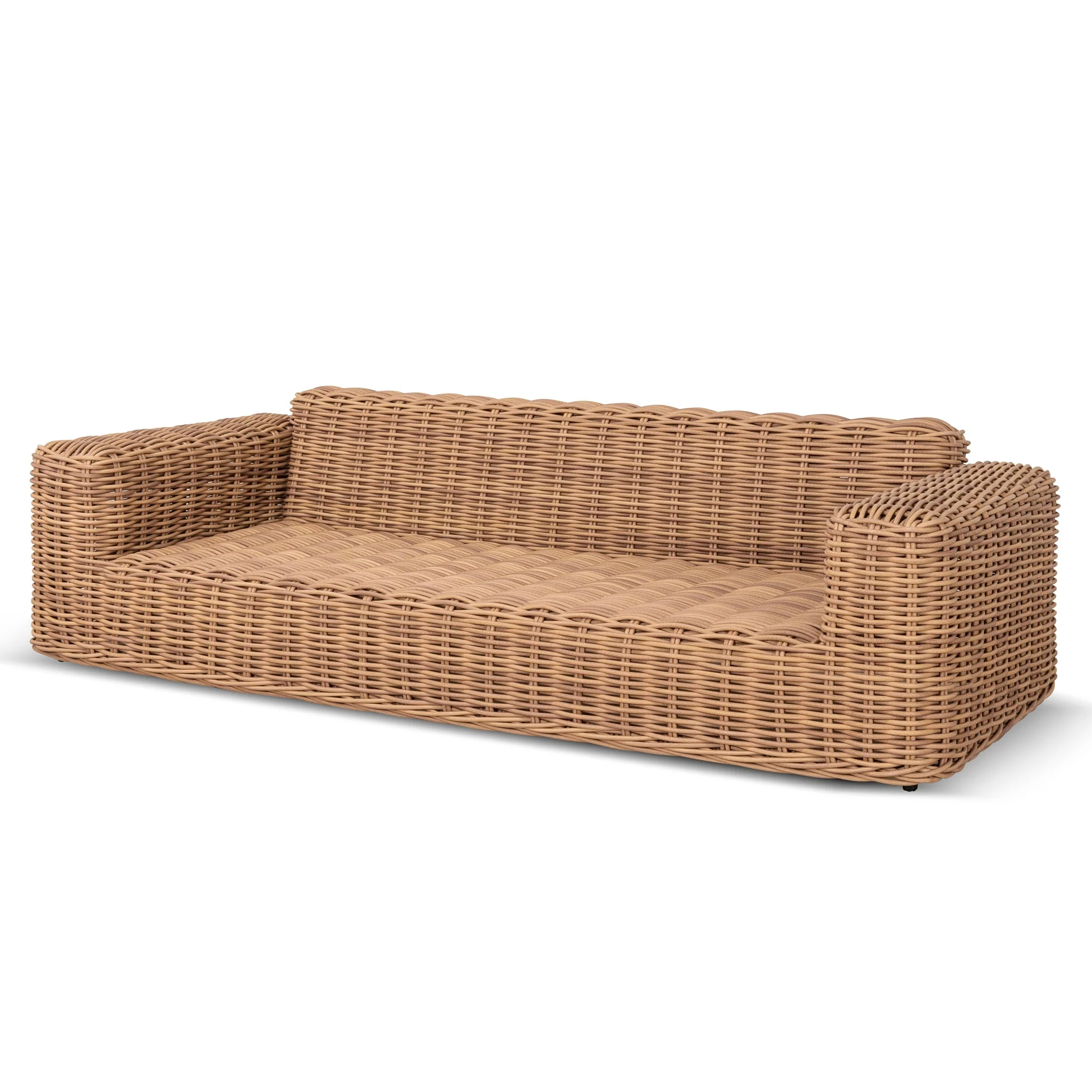 CLC10169-EM Outdoor 3 Seater Sofa - Royal Sand - Image 4
