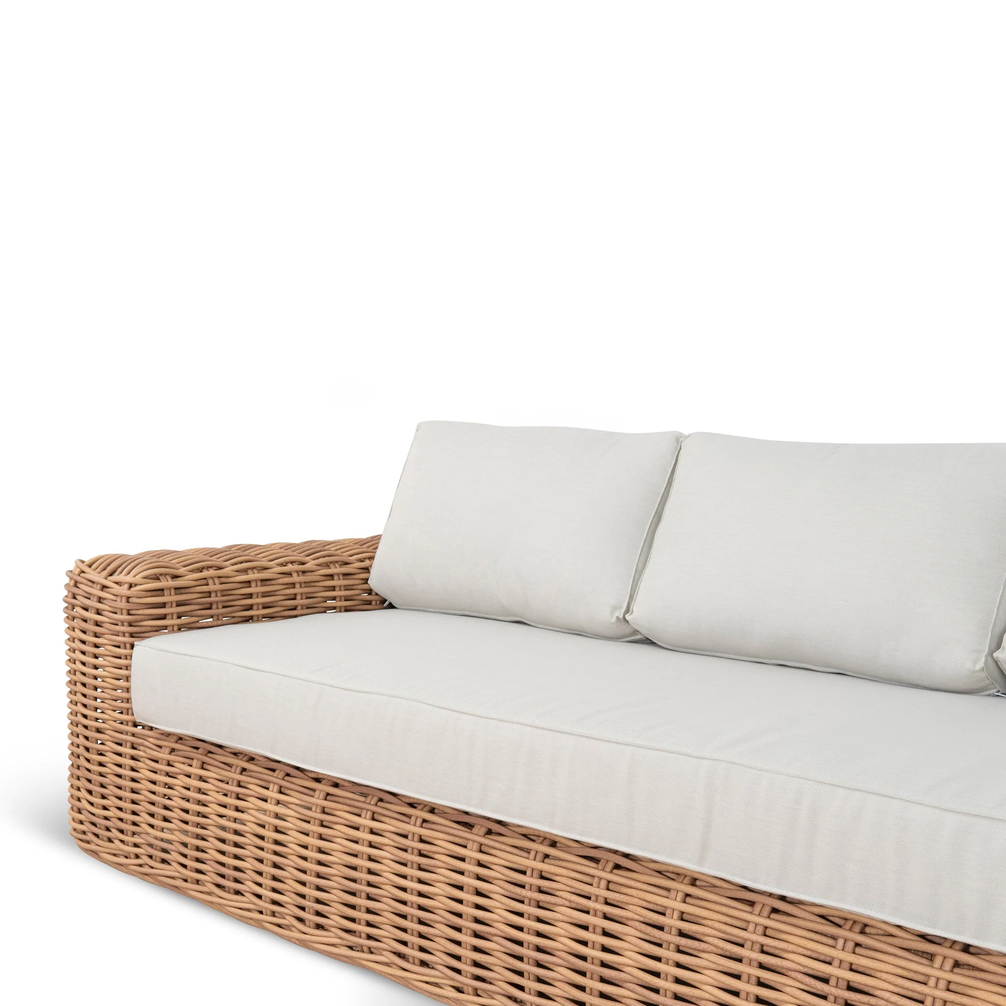 CLC10169-EM Outdoor 3 Seater Sofa - Royal Sand - Image 5