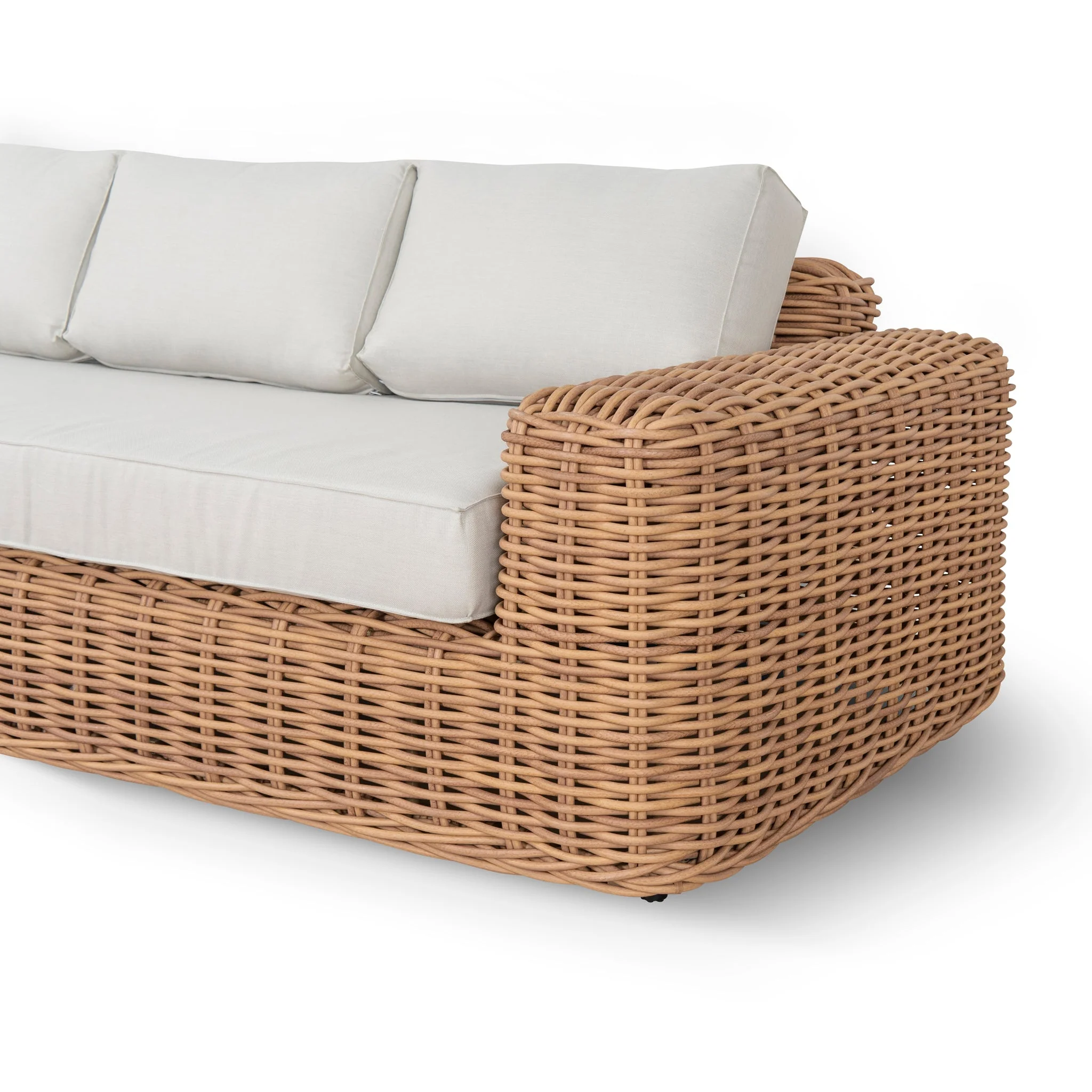 CLC10169-EM Outdoor 3 Seater Sofa - Royal Sand - Image 8