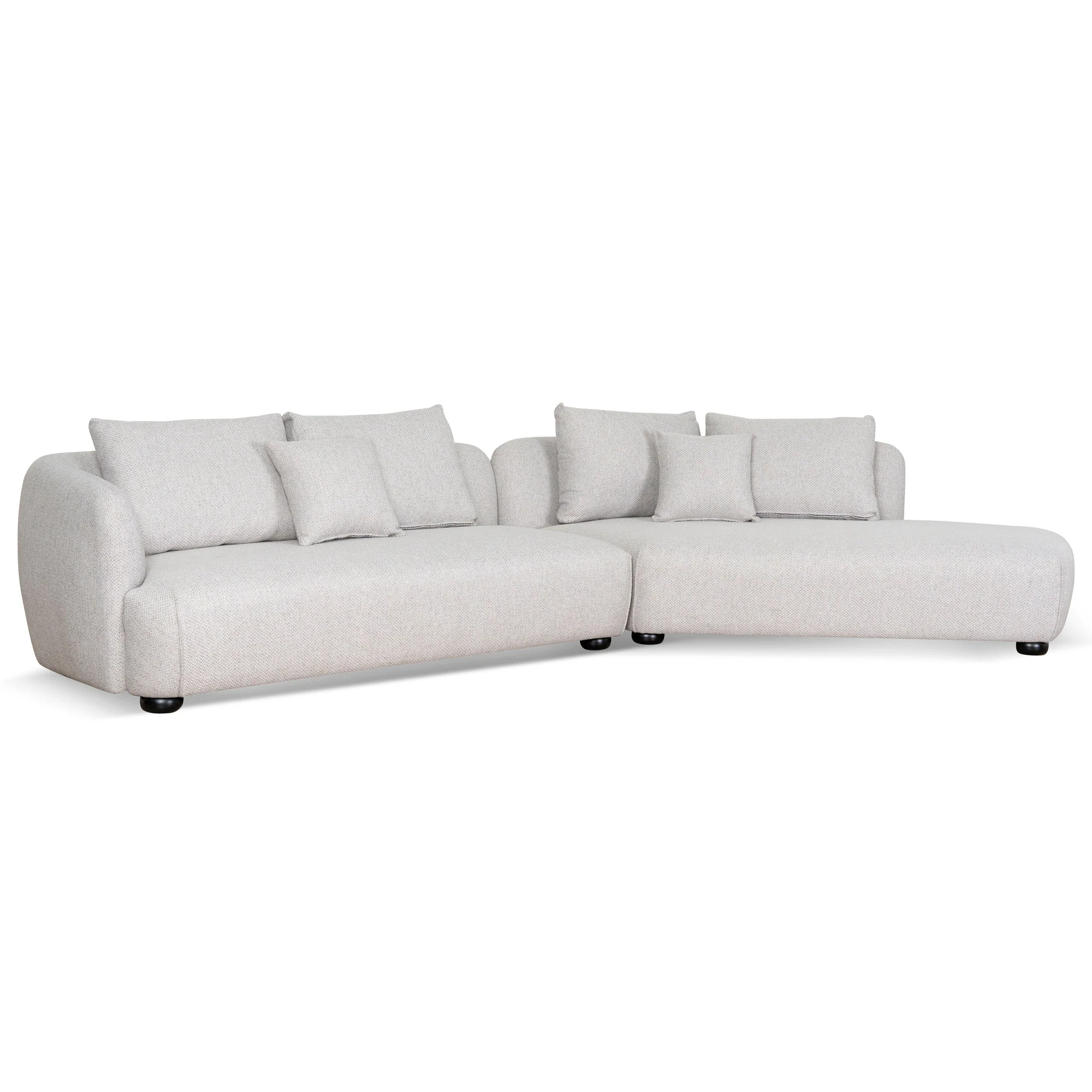 CLC10188-CA 3 Seater Right Chaise Sofa - Sterling Sand - Image 4