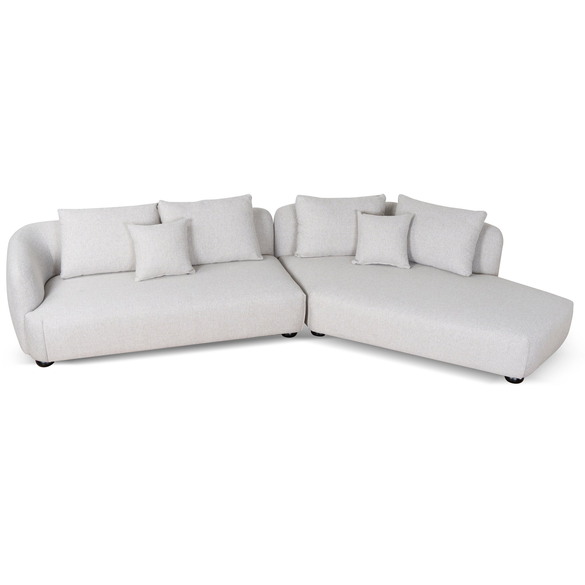 CLC10188-CA 3 Seater Right Chaise Sofa - Sterling Sand - Image 6