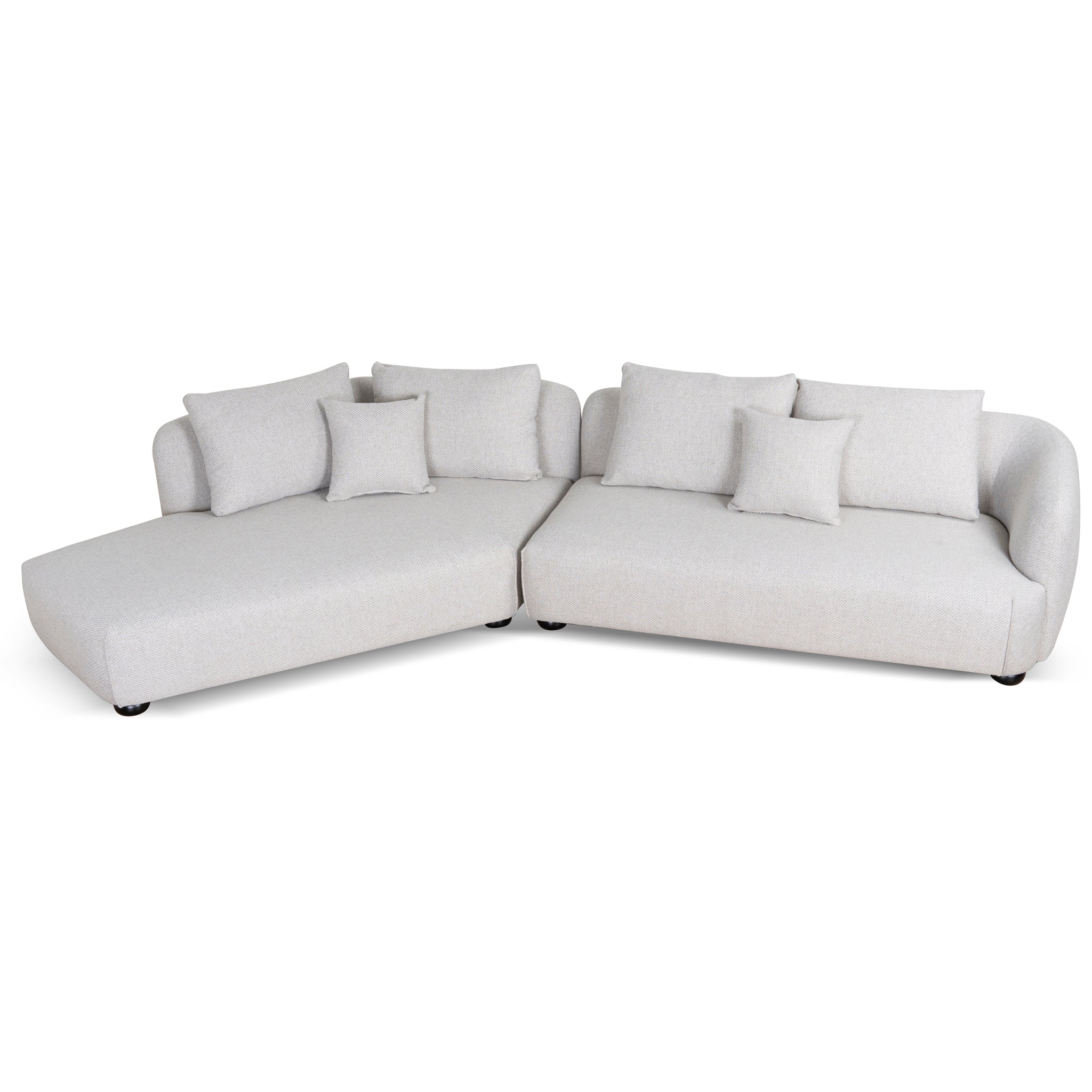 CLC10189-CA 3 Seater Left Chaise Sofa - Sterling Sand - Image 6