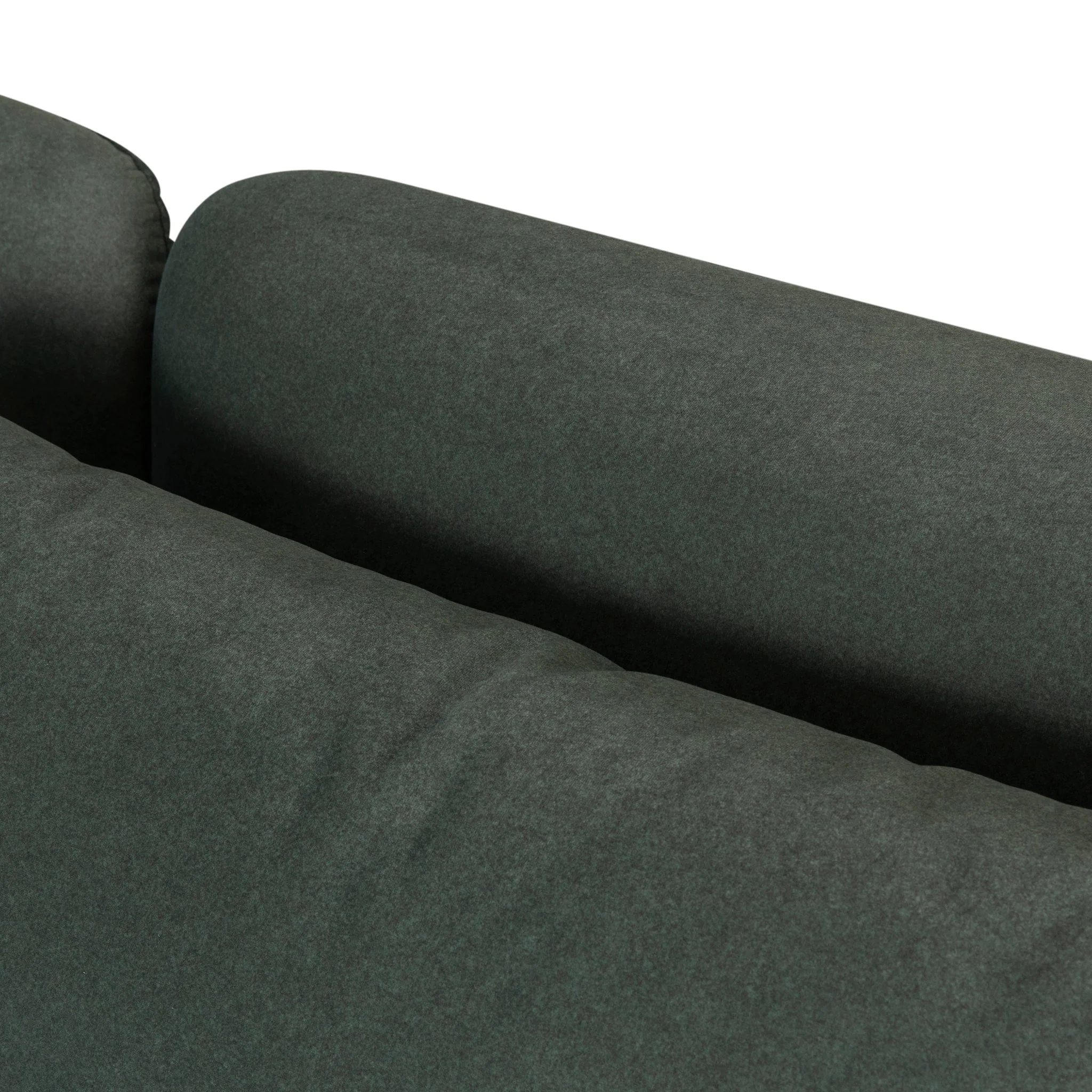 CLC10198-YY 3 Seater Fabric Sofa - Burnt Green - Image 17