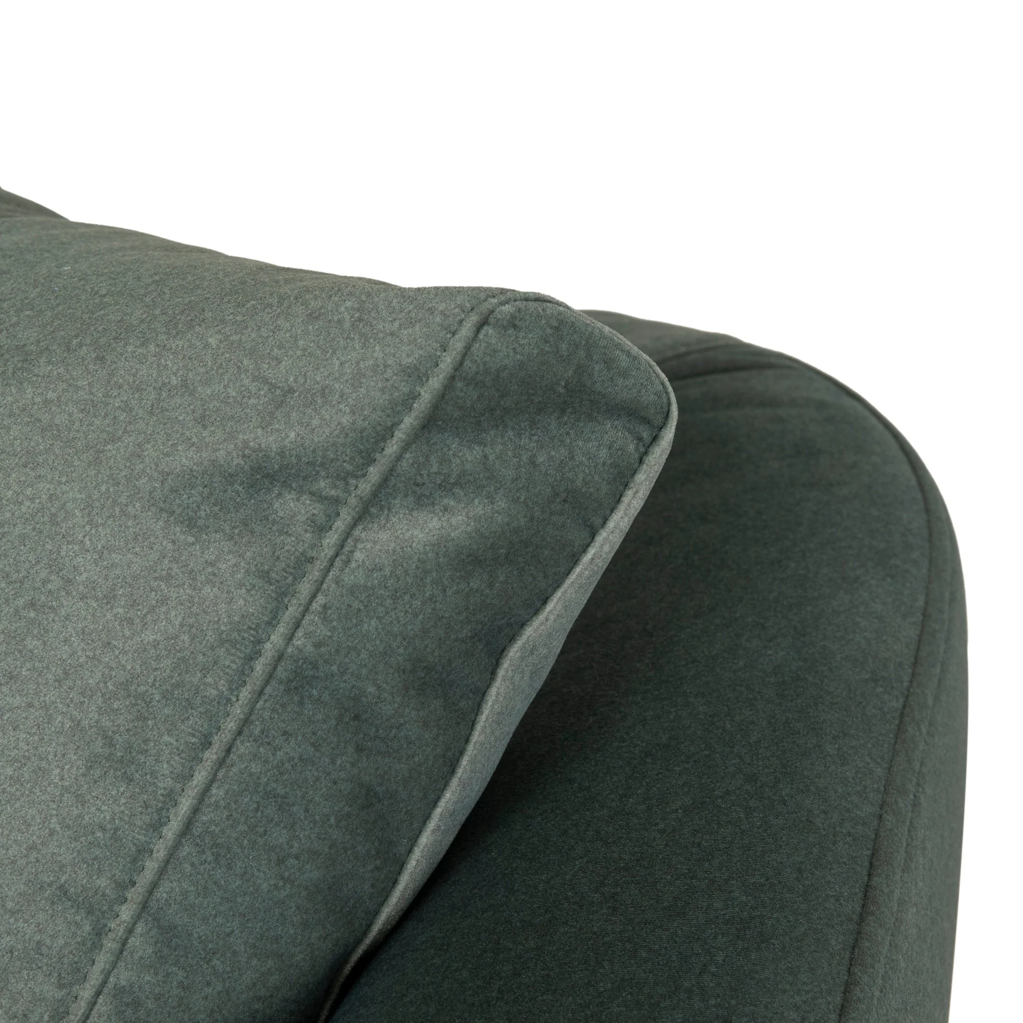 CLC10198-YY 3 Seater Fabric Sofa - Burnt Green - Image 18