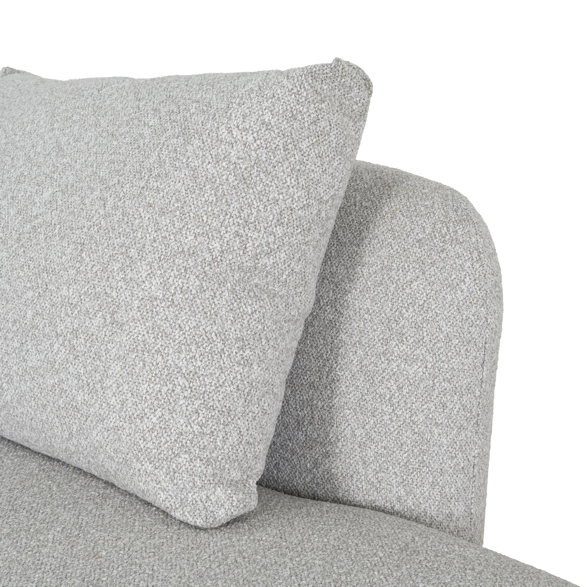 CLC10203-CA 3 Seater Right Chaise Sofa - Clay Grey - Image 18