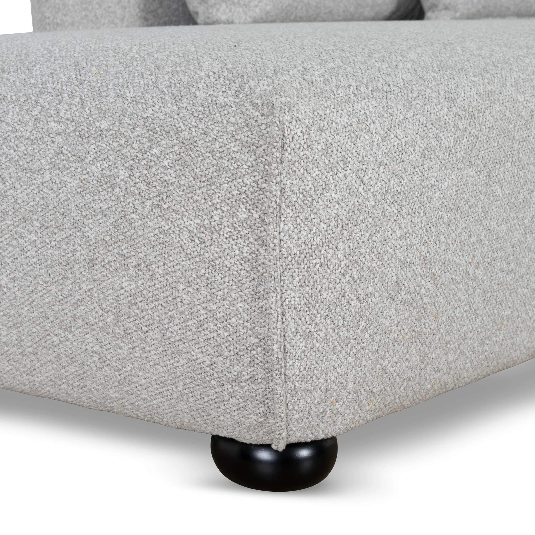 CLC10204-CA 3 Seater Left Chaise Sofa - Clay Grey - Image 13