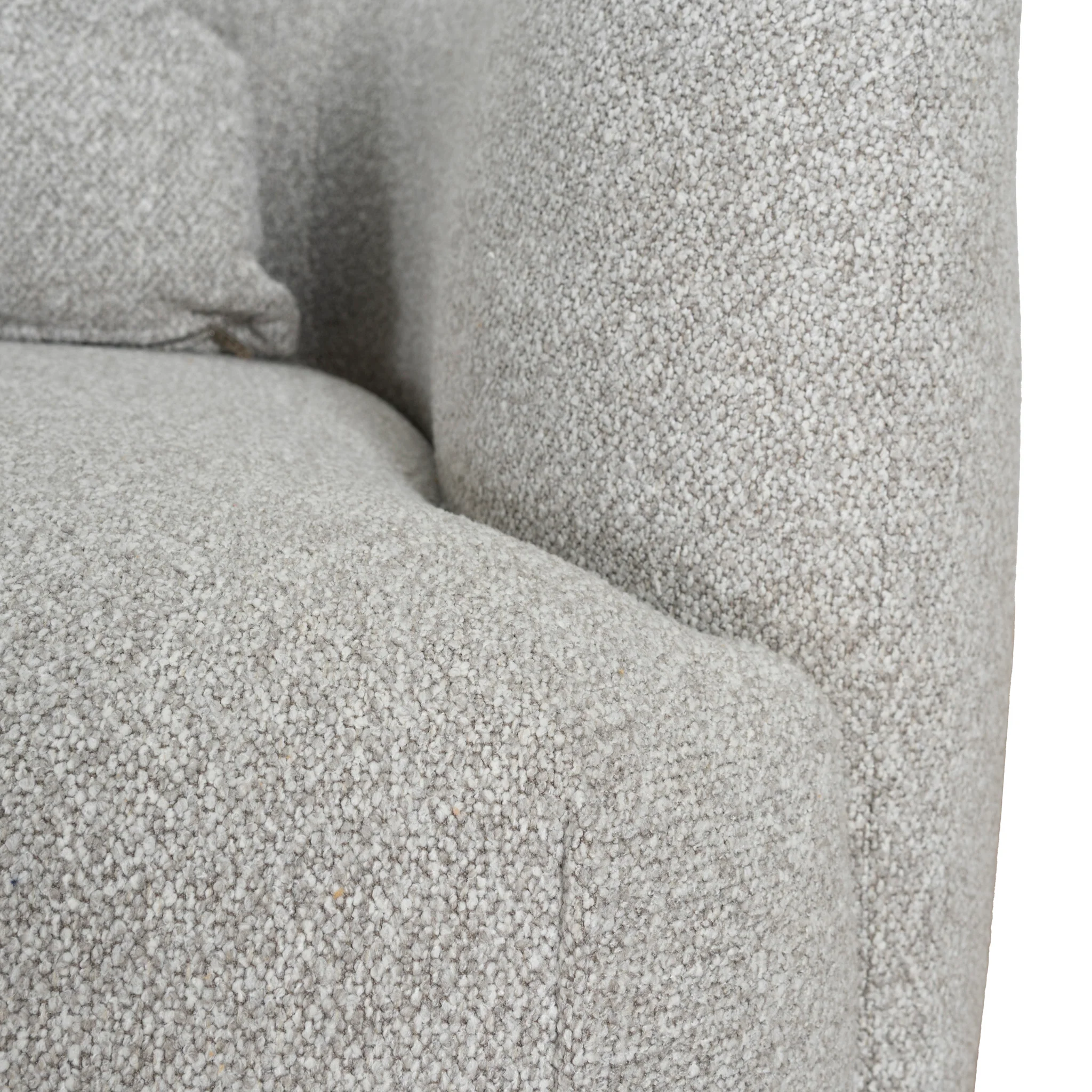 CLC10204-CA 3 Seater Left Chaise Sofa - Clay Grey - Image 16