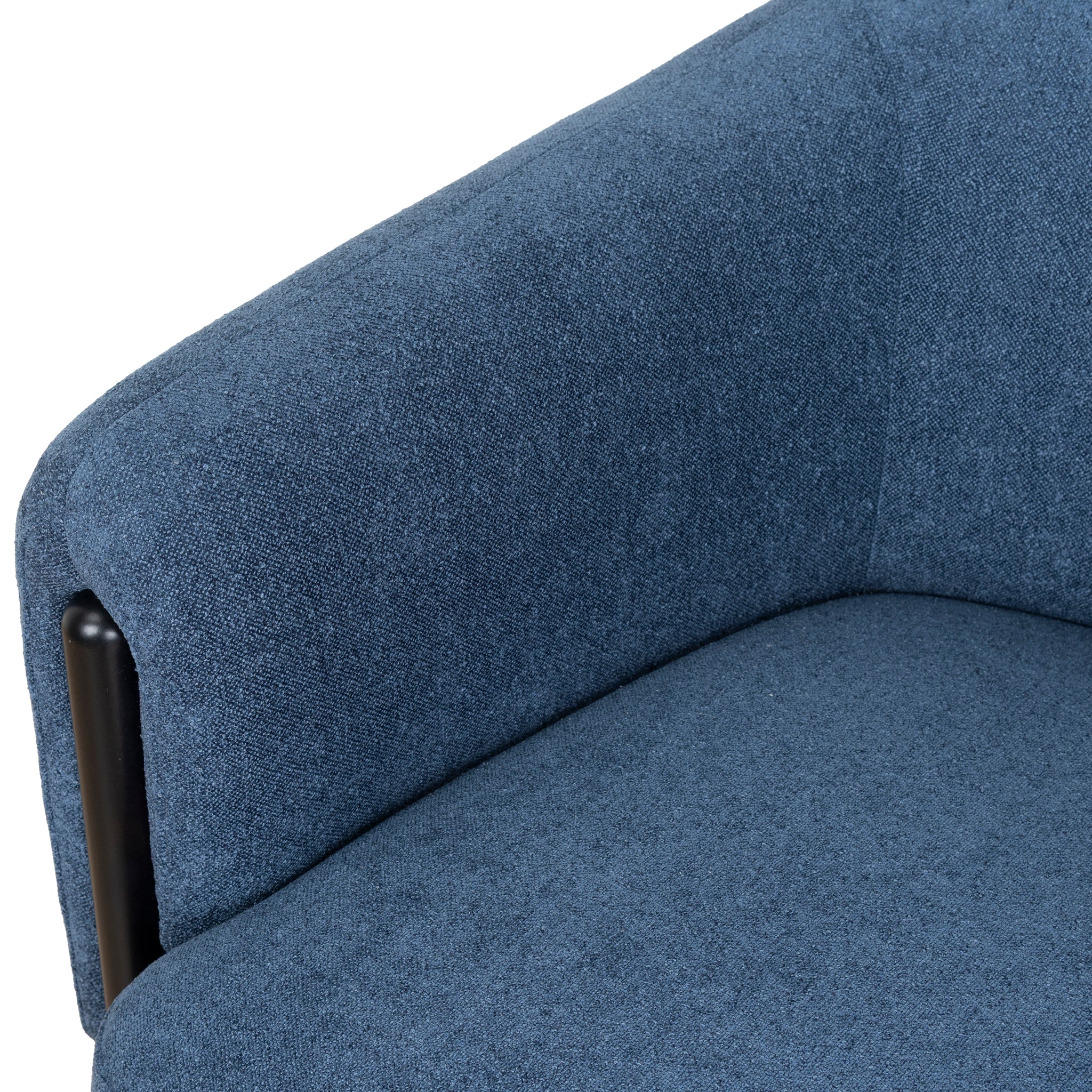 CLC10236-KSO Fabric Armchair - Navy Blue - Image 10