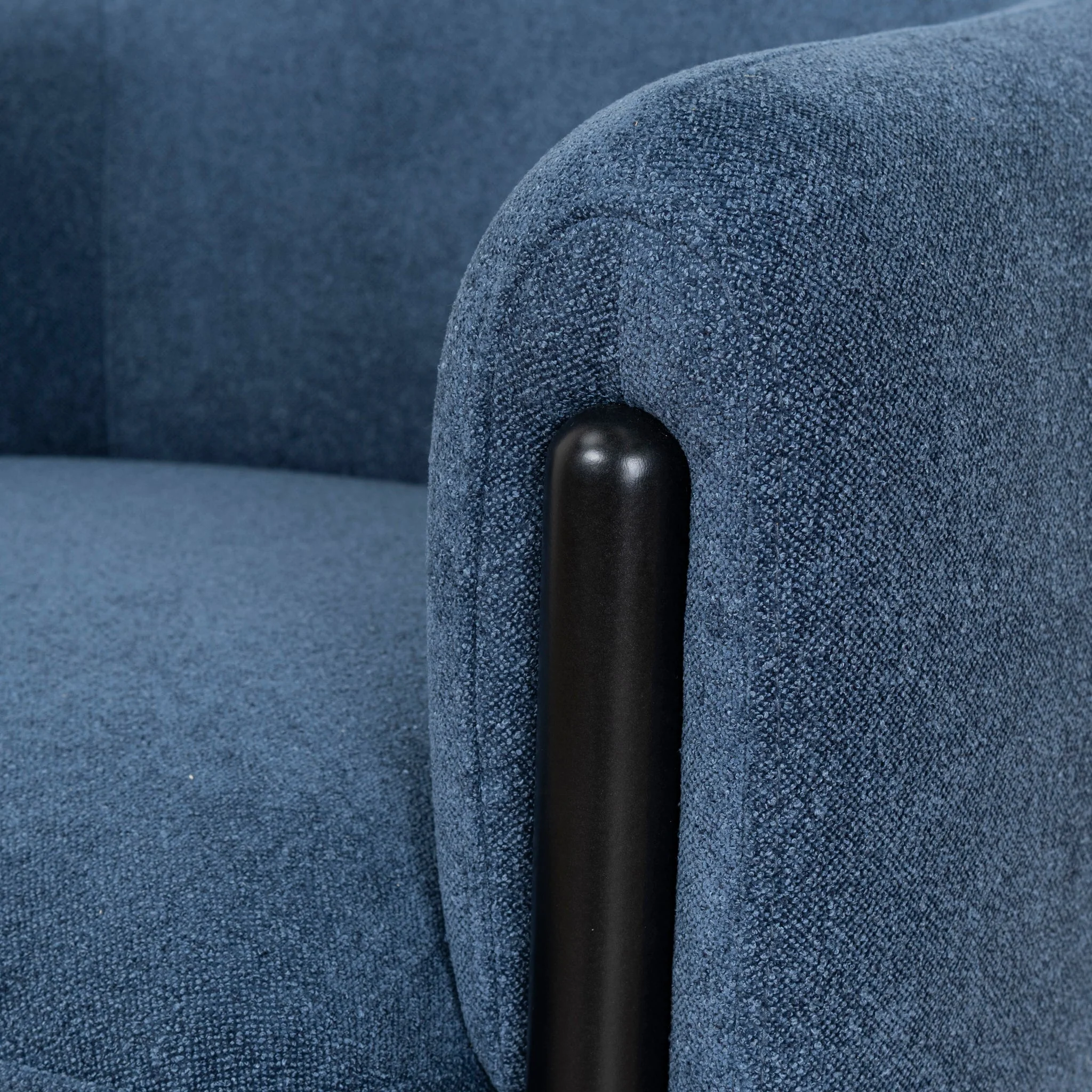 CLC10236-KSO Fabric Armchair - Navy Blue - Image 12