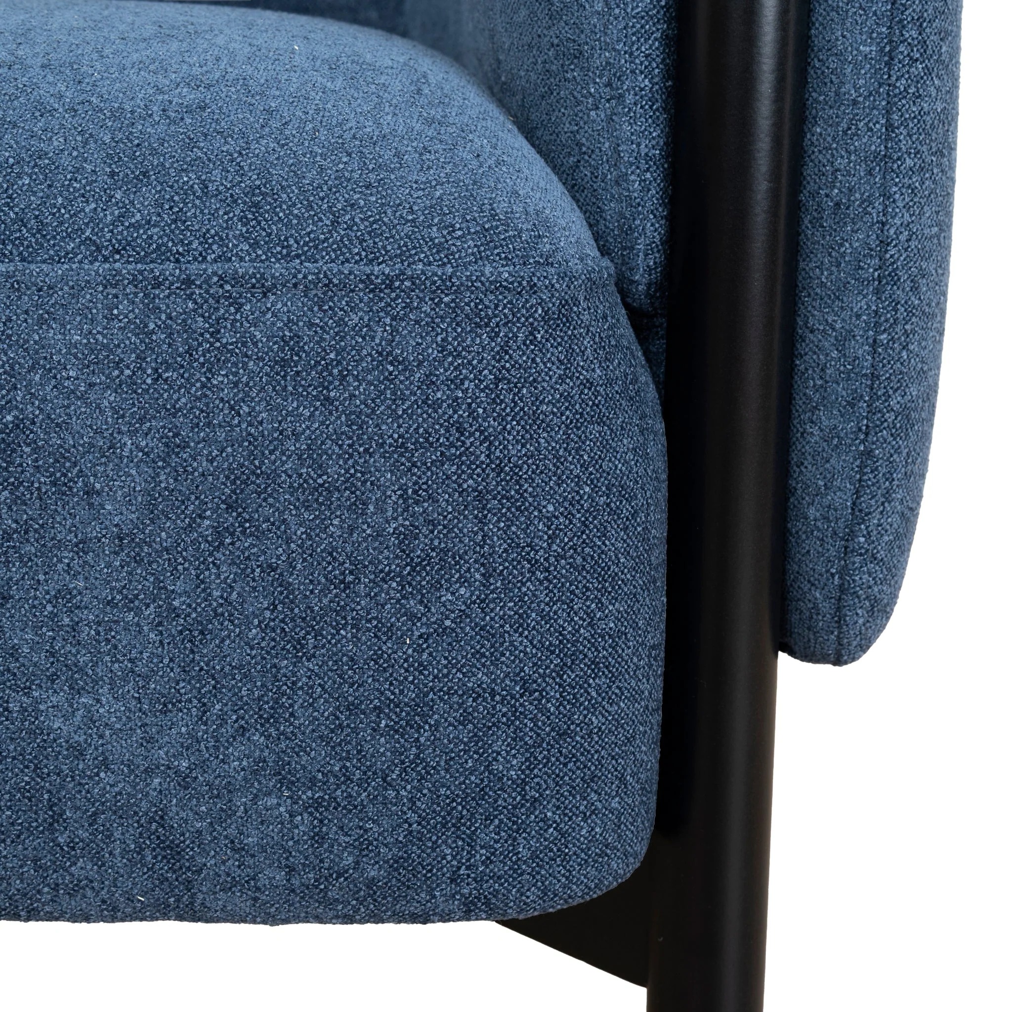 CLC10236-KSO Fabric Armchair - Navy Blue - Image 13