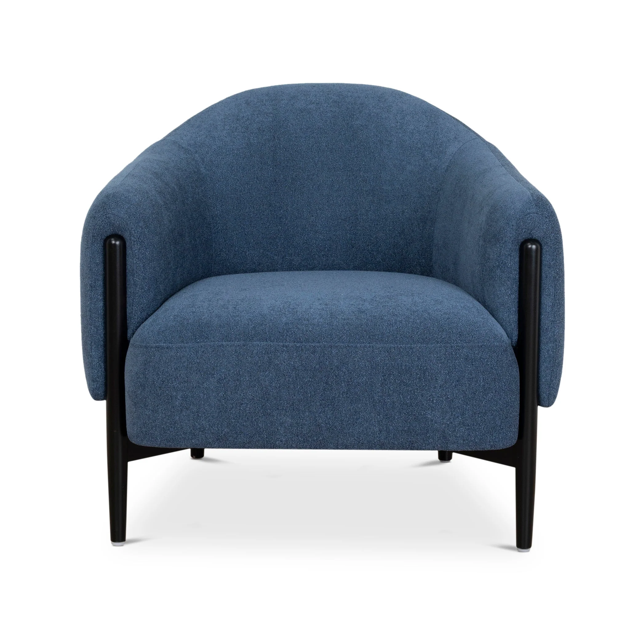 CLC10236-KSO Fabric Armchair - Navy Blue - Image 2