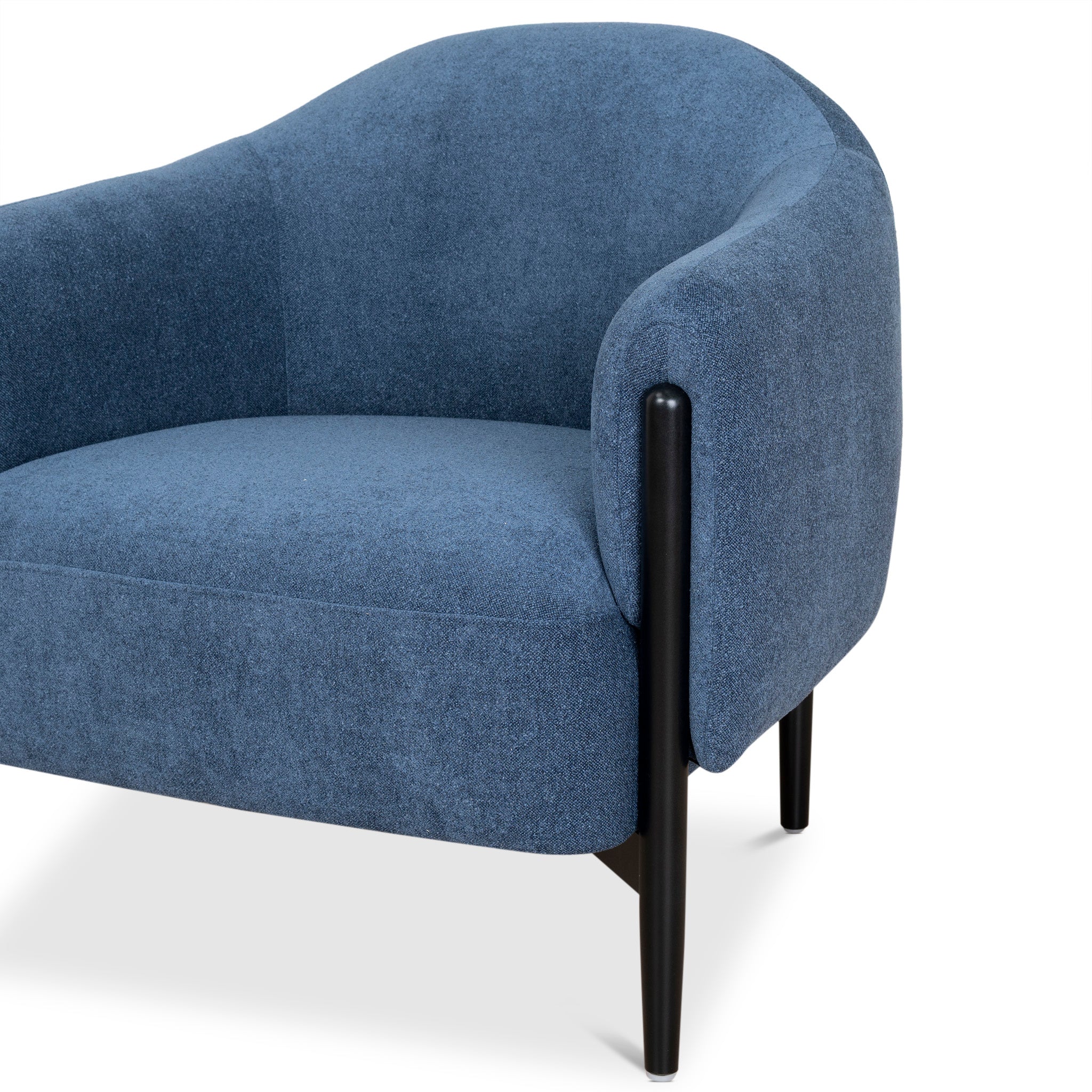 CLC10236-KSO Fabric Armchair - Navy Blue - Image 8