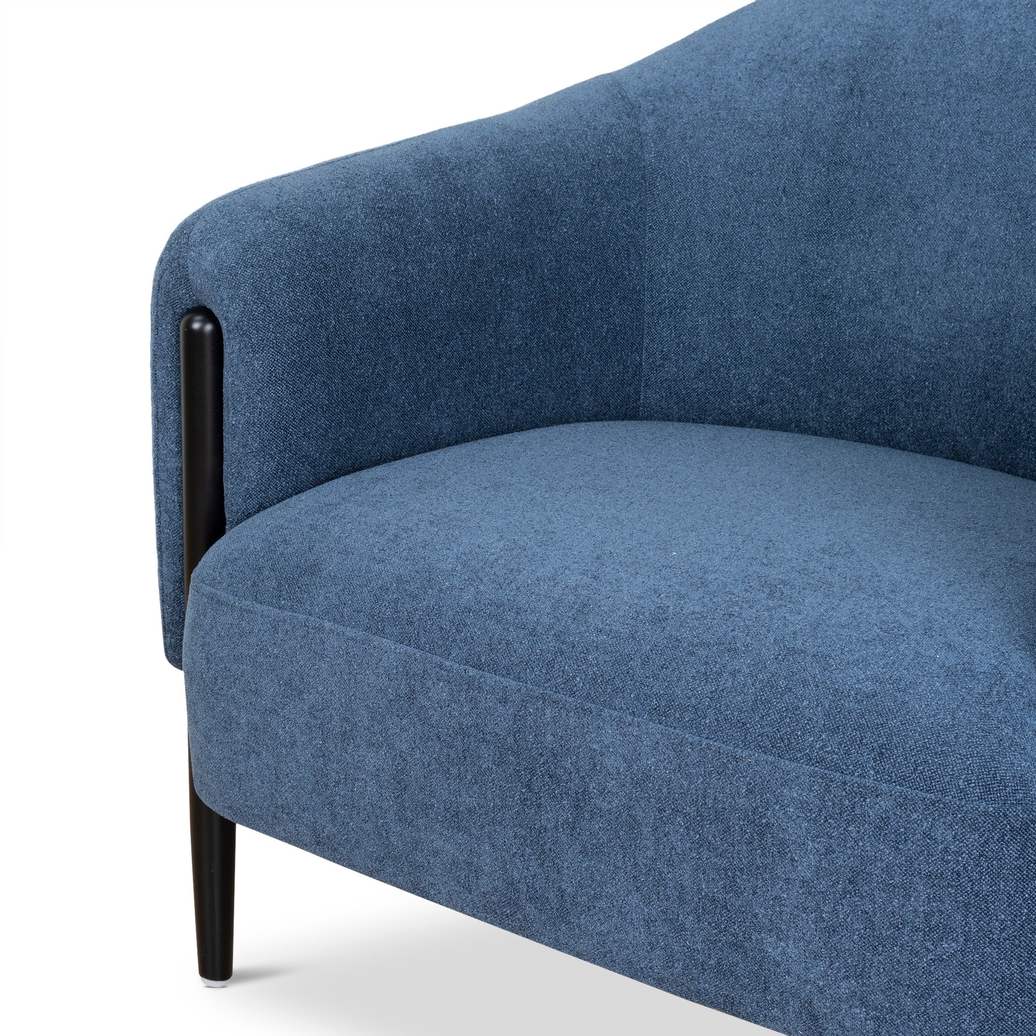 CLC10236-KSO Fabric Armchair - Navy Blue - Image 9