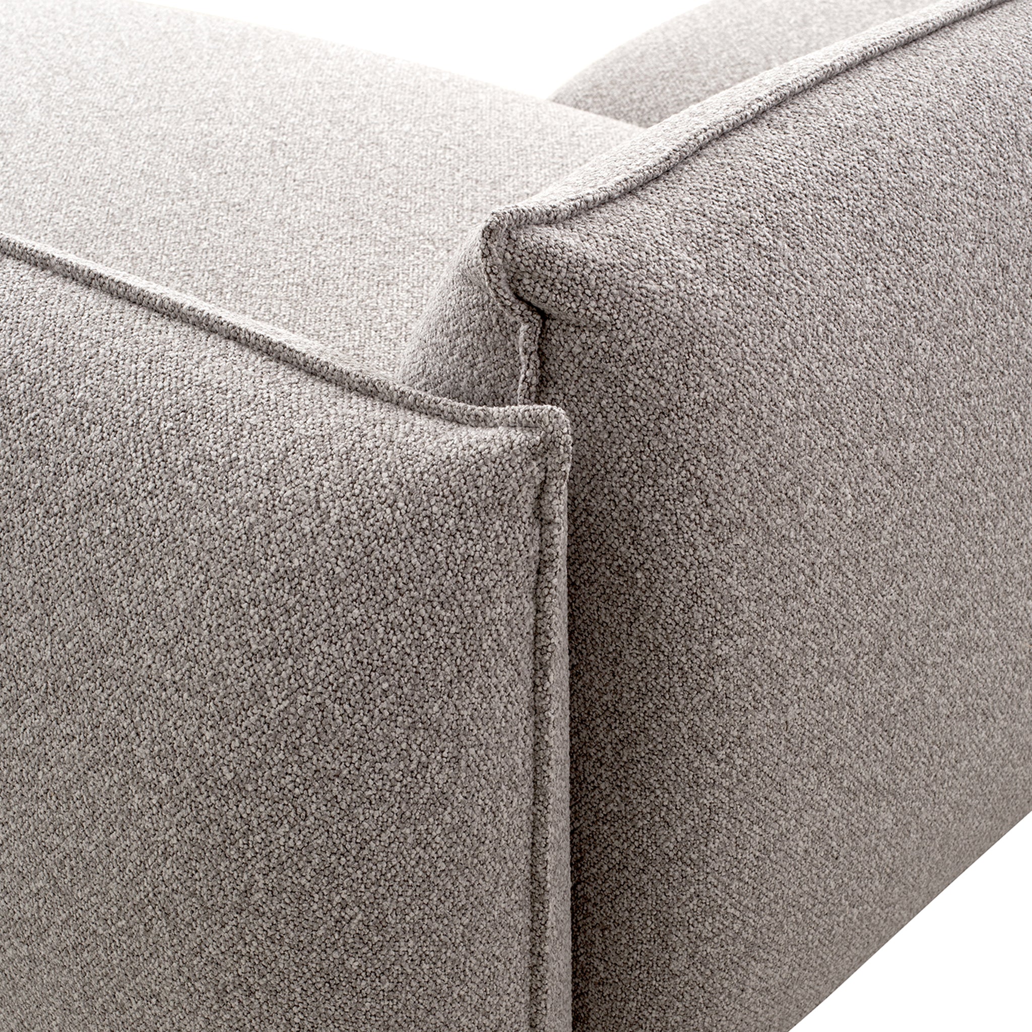 CLC10239-IG 3 Seater Right Chaise Sofa - Clay Grey - Image 10