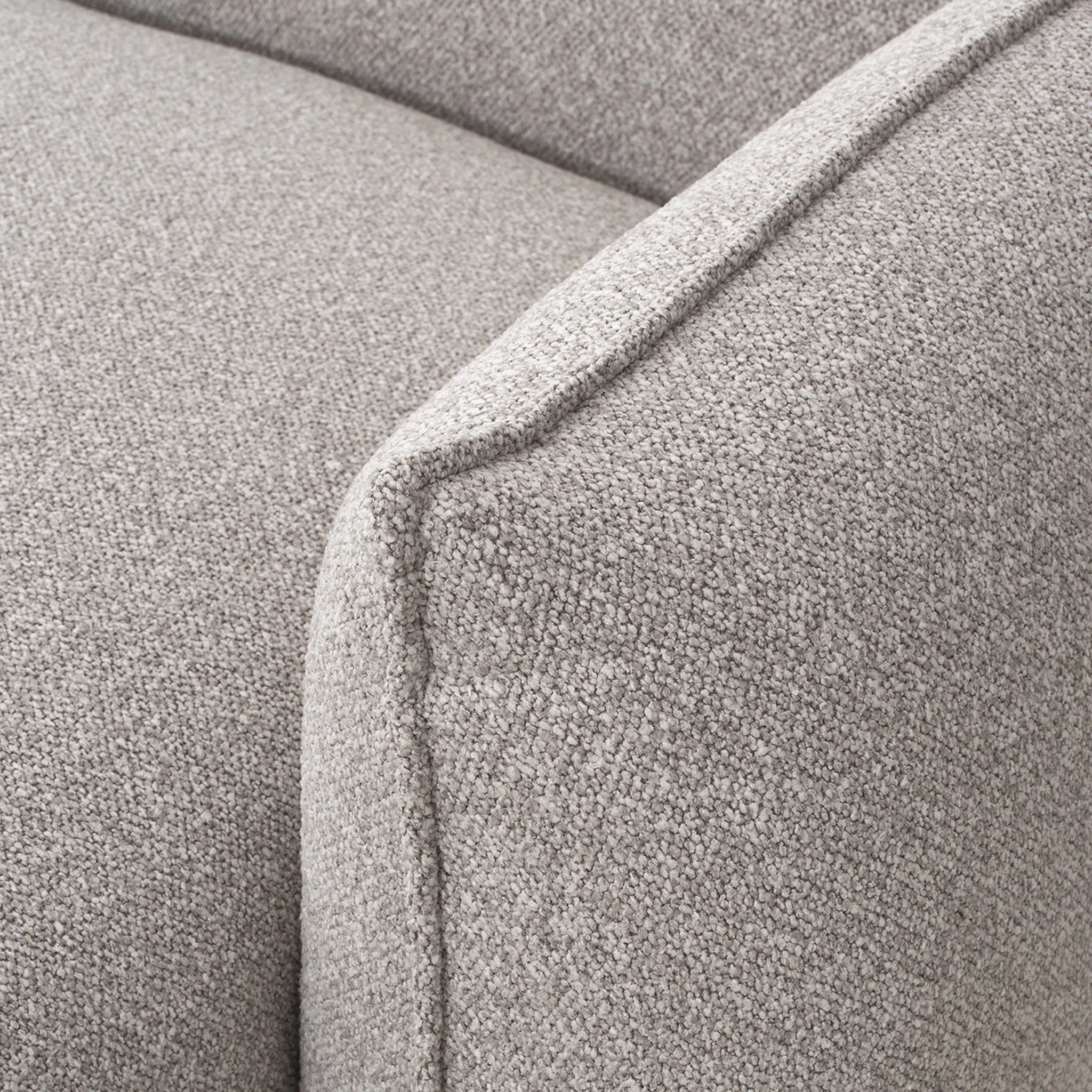 CLC10239-IG 3 Seater Right Chaise Sofa - Clay Grey - Image 8