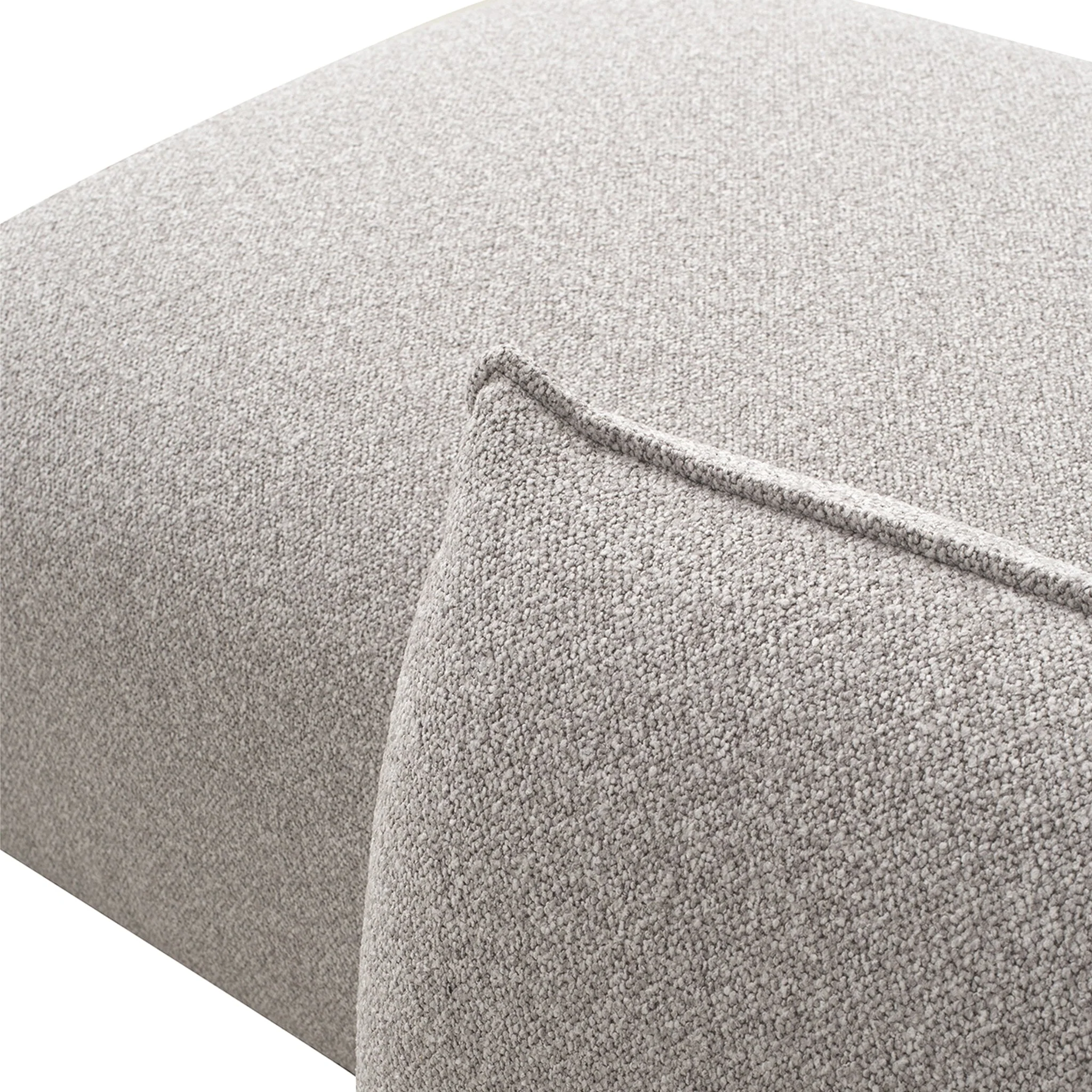 CLC10239-IG 3 Seater Right Chaise Sofa - Clay Grey - Image 9