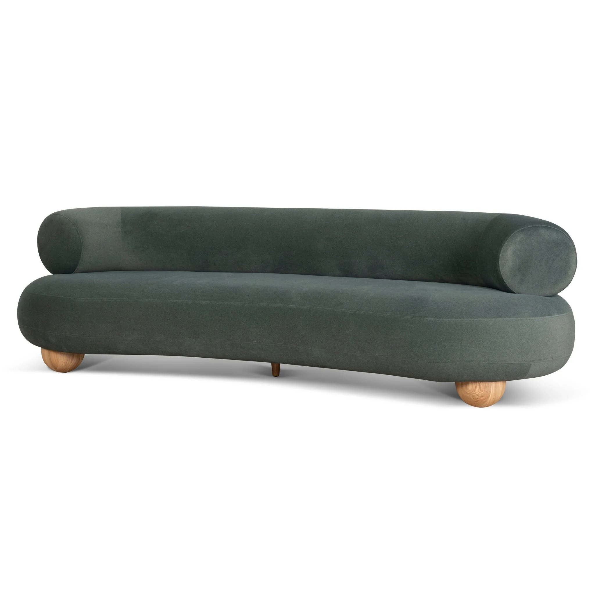 CLC10265-CA 3 Seater Sofa - Burnt Green - Image 3