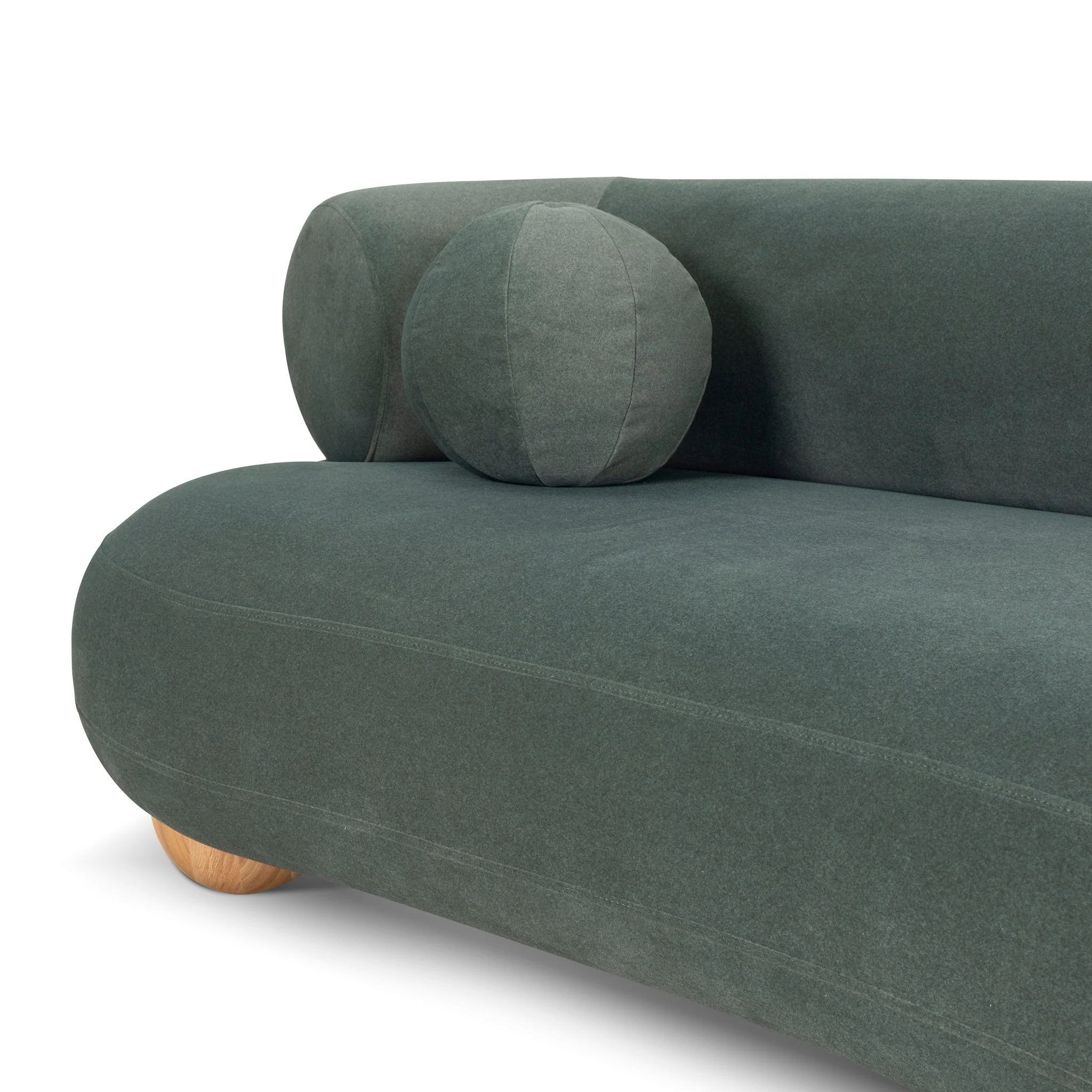 CLC10265-CA 3 Seater Sofa - Burnt Green - Image 9