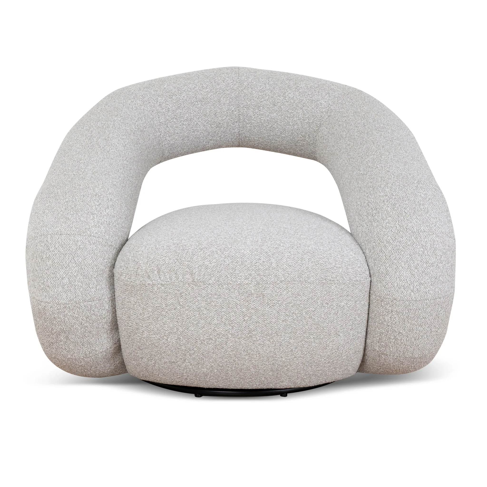 CLC10271-FS Swivel Armchair - Clay Grey - Image 2