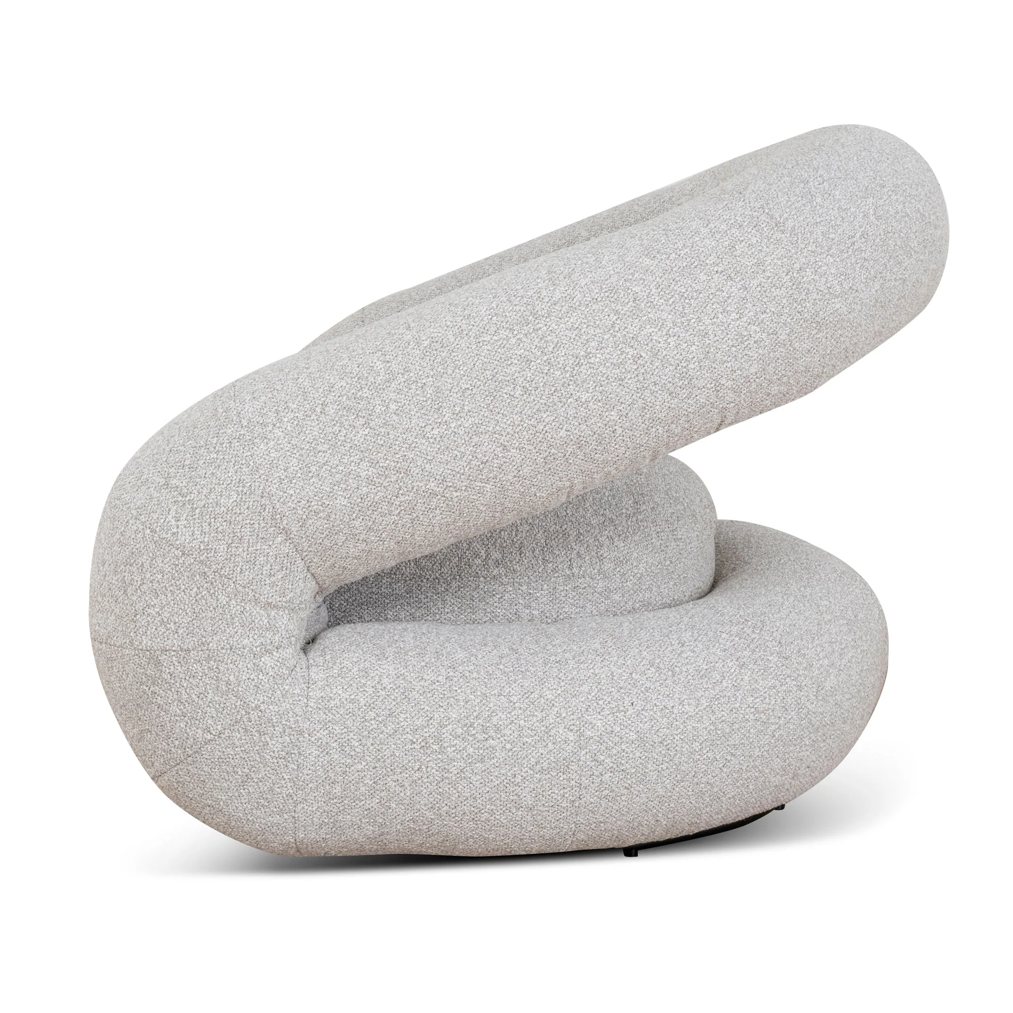 CLC10271-FS Swivel Armchair - Clay Grey - Image 3