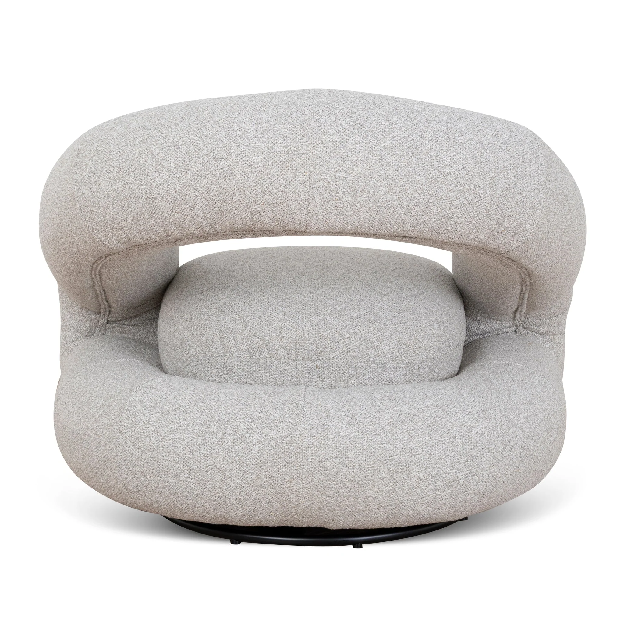 CLC10271-FS Swivel Armchair - Clay Grey - Image 5