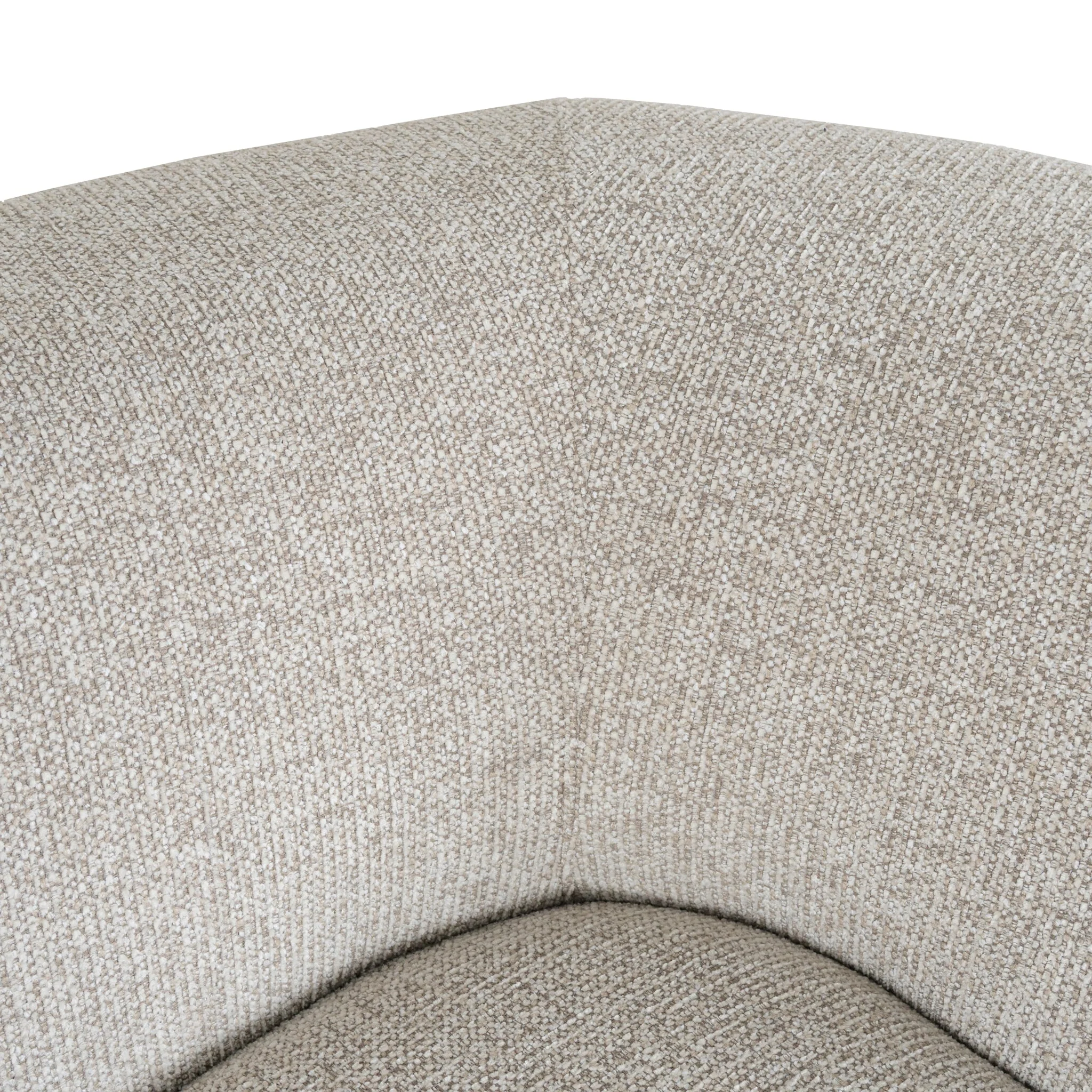 CLC10272-FS Modular Right Chaise Sofa - Coral Natural Linen - Image 13