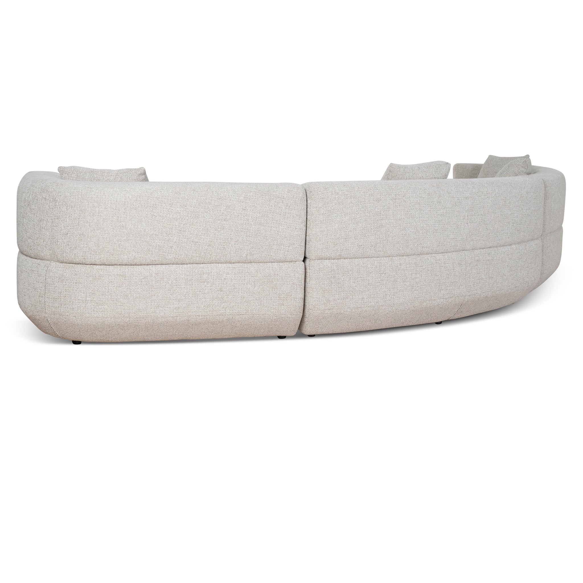 CLC10273-FS Modular Left Chaise Sofa - Coral Natural Linen - Image 10