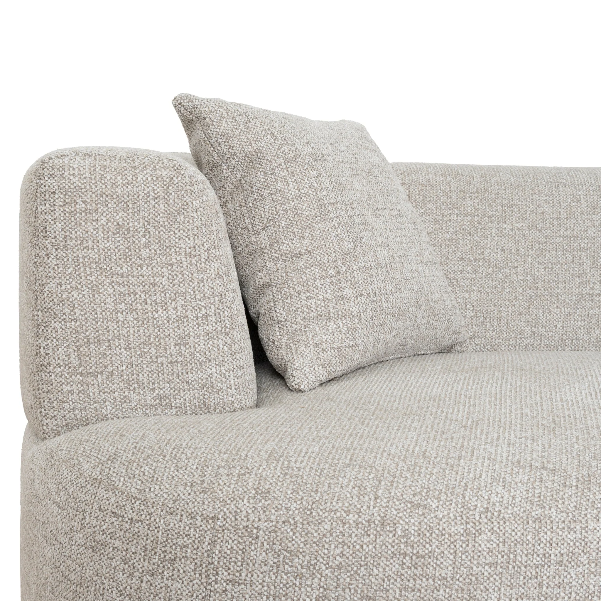 CLC10274-FS 3 Seater Sofa - Coral Natural Linen - Image 11