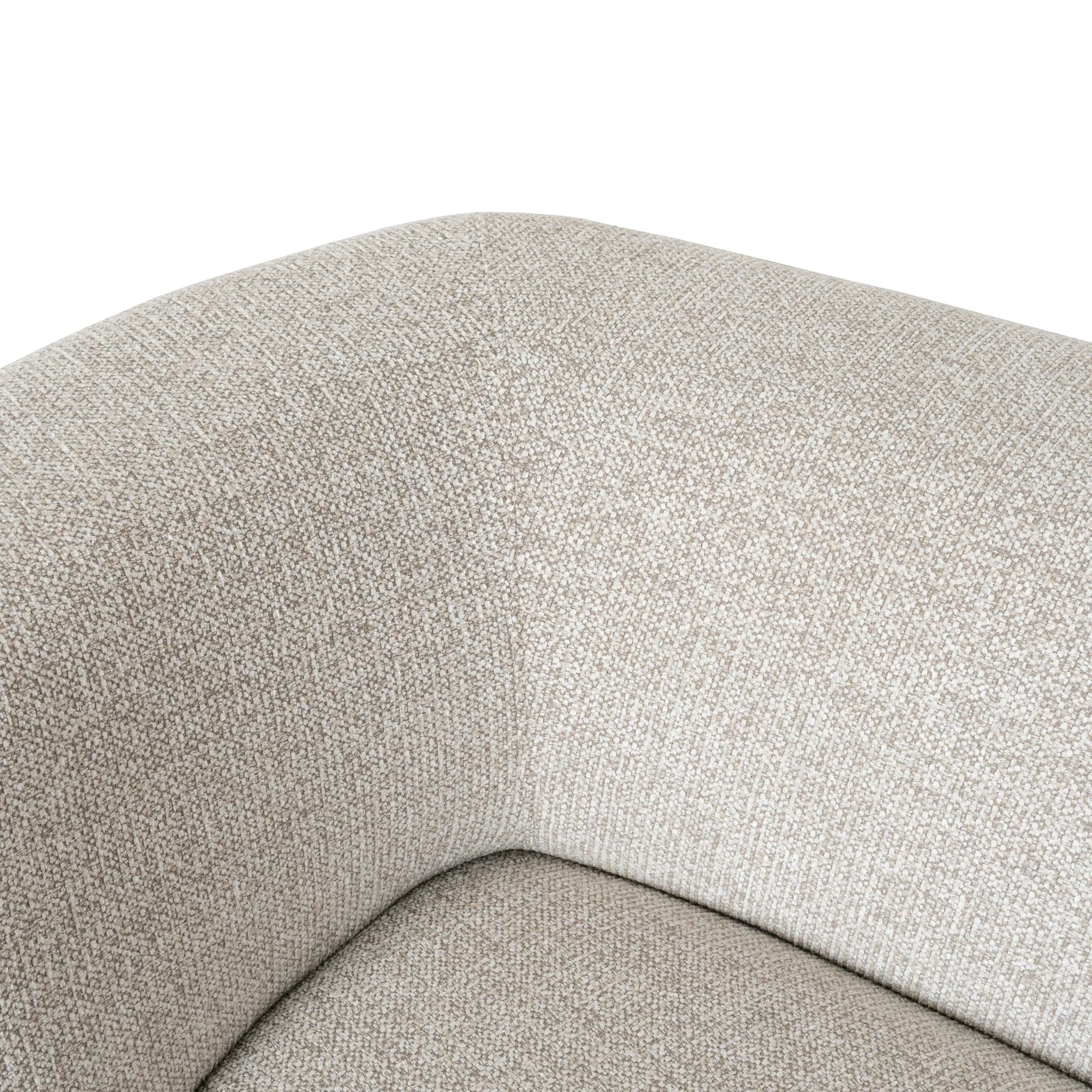 CLC10274-FS 3 Seater Sofa - Coral Natural Linen - Image 12