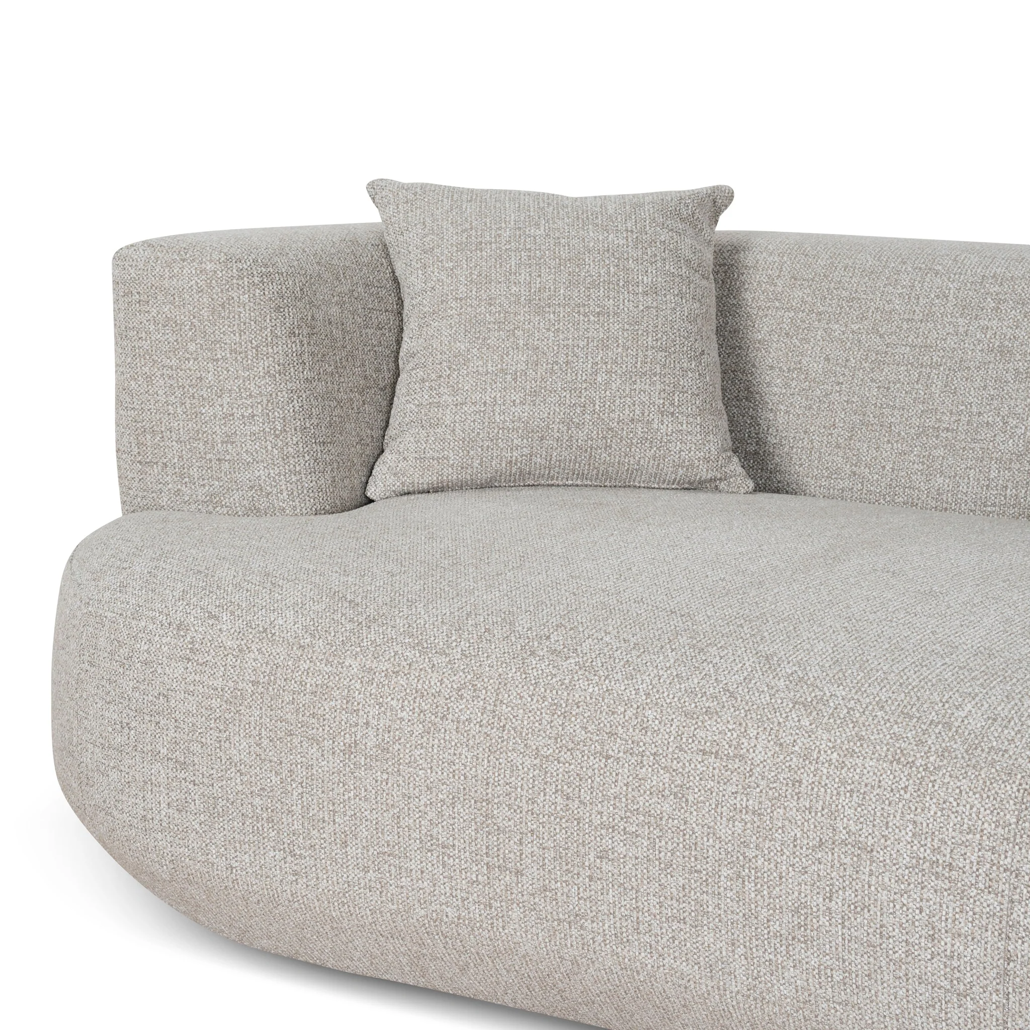 CLC10274-FS 3 Seater Sofa - Coral Natural Linen - Image 9