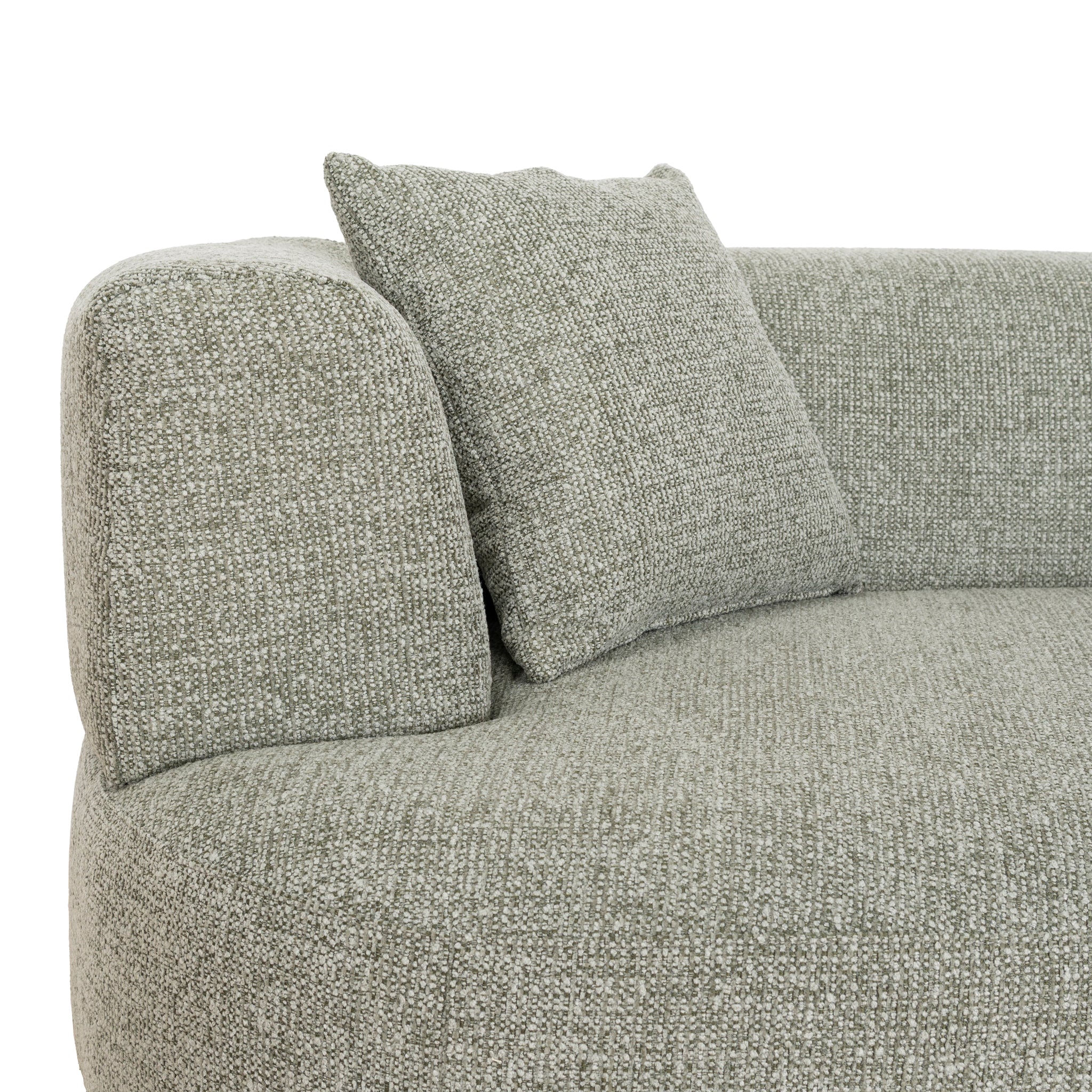 CLC10275-FS 3 Seater Sofa - Coral Light Green - Image 16