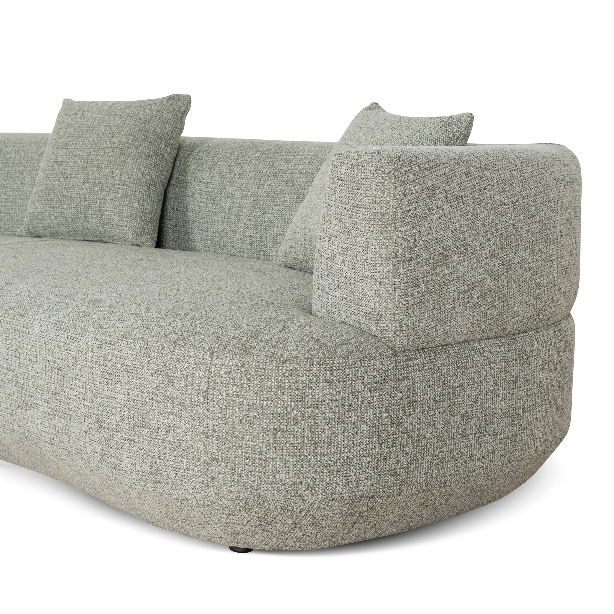 CLC10275-FS 3 Seater Sofa - Coral Light Green - Image 9
