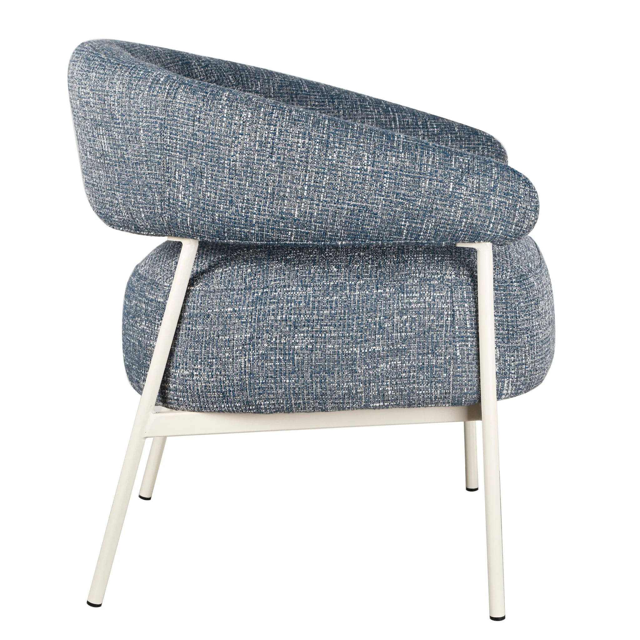CLC10337-CI Fabric Armchair - Prussian Blue - Image 3