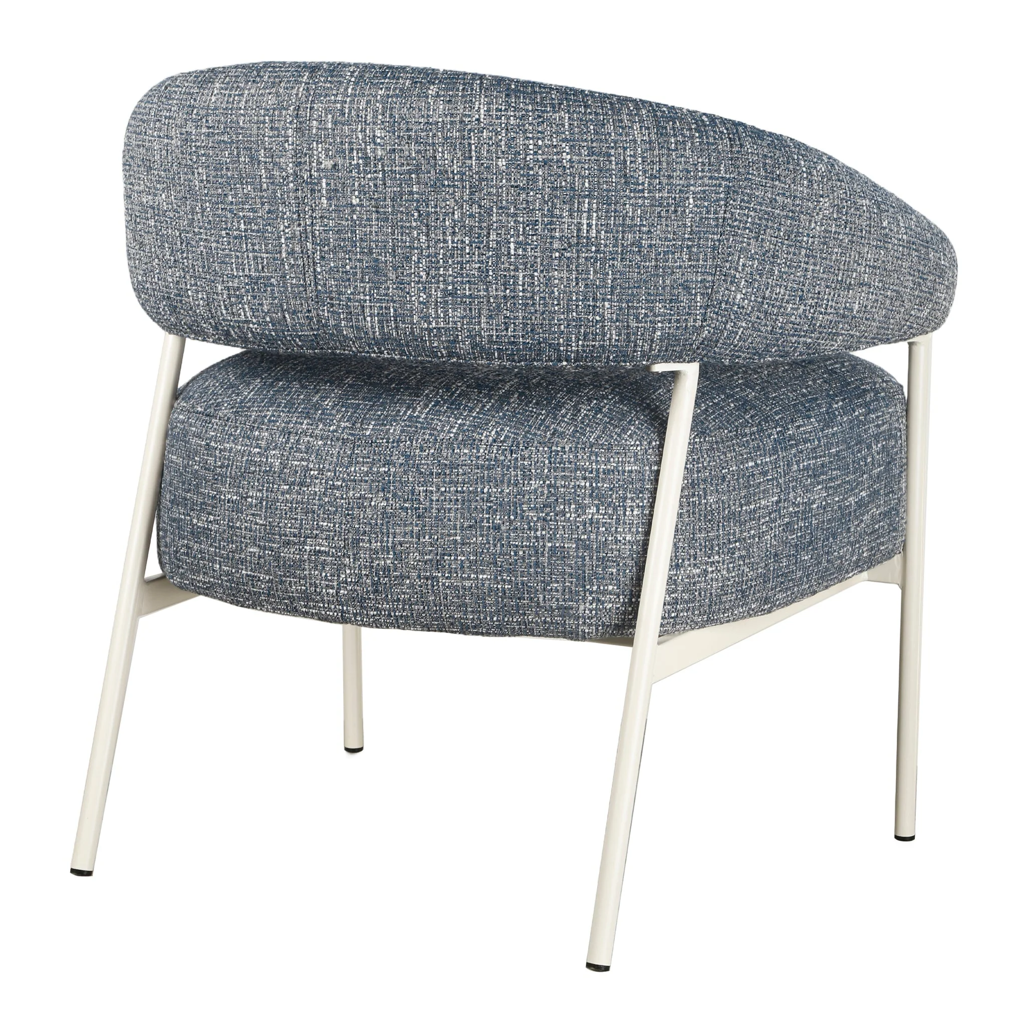CLC10337-CI Fabric Armchair - Prussian Blue - Image 4