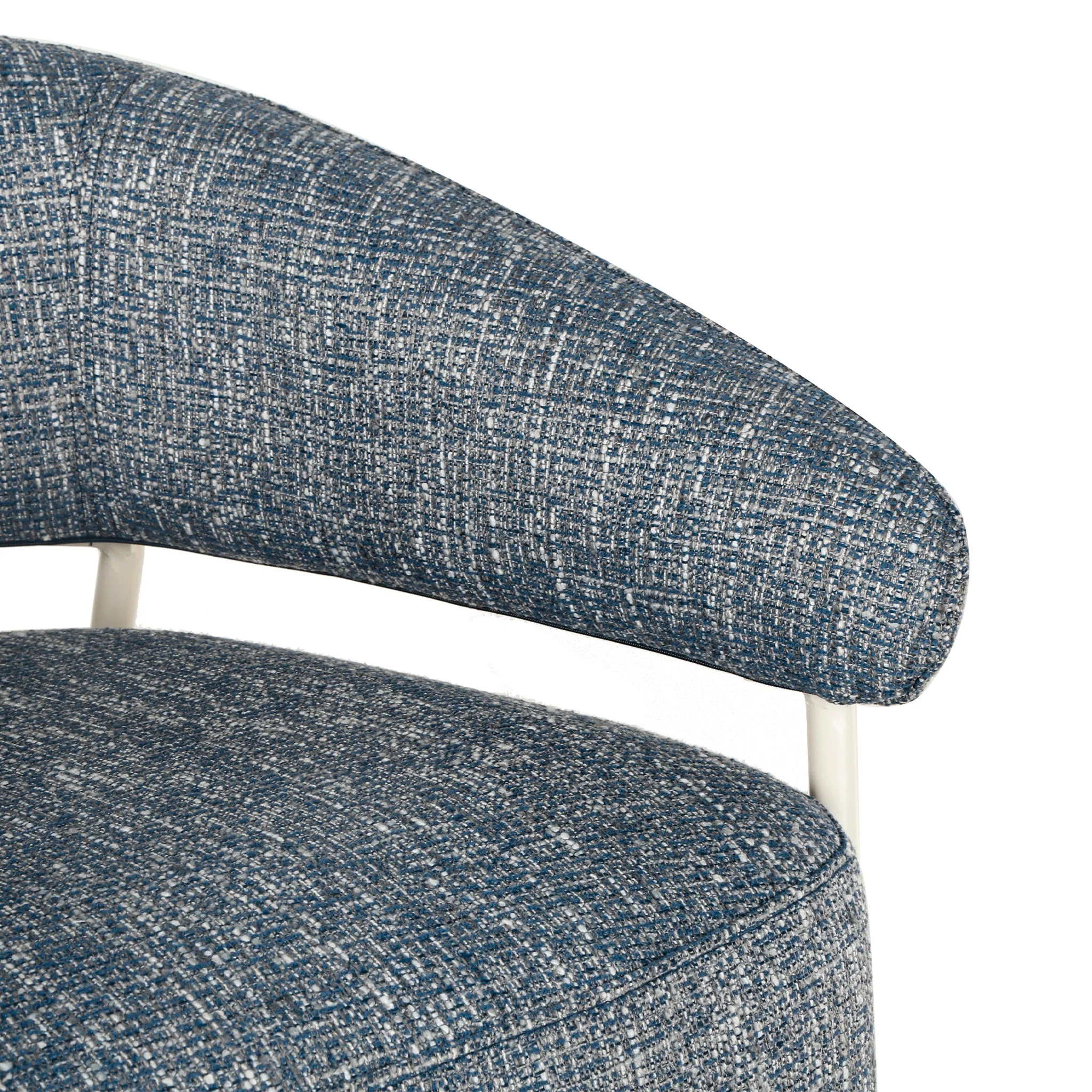 CLC10337-CI Fabric Armchair - Prussian Blue - Image 6