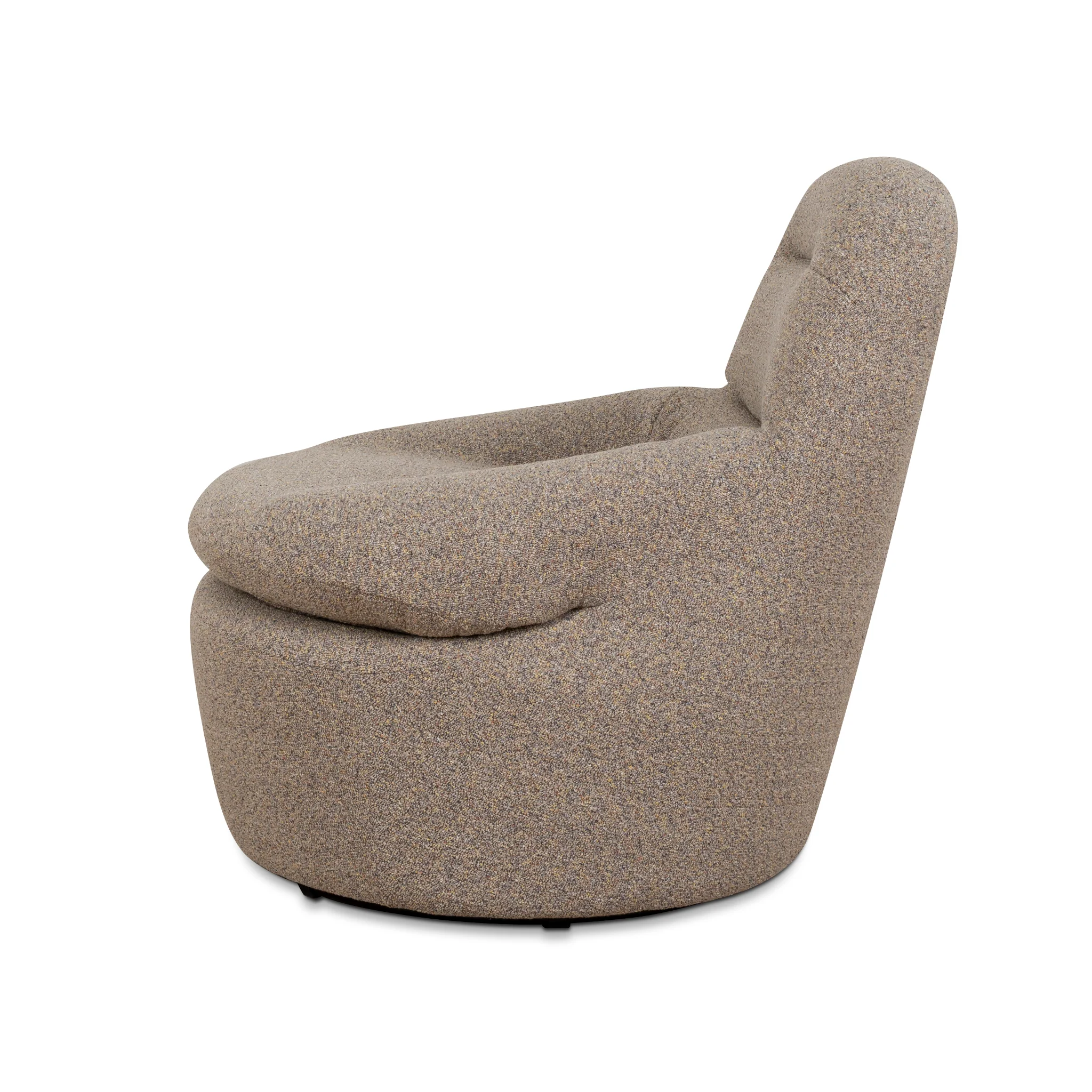 CLC10346-FH Swivel Lounge Chair - Granite Boucle - Image 3