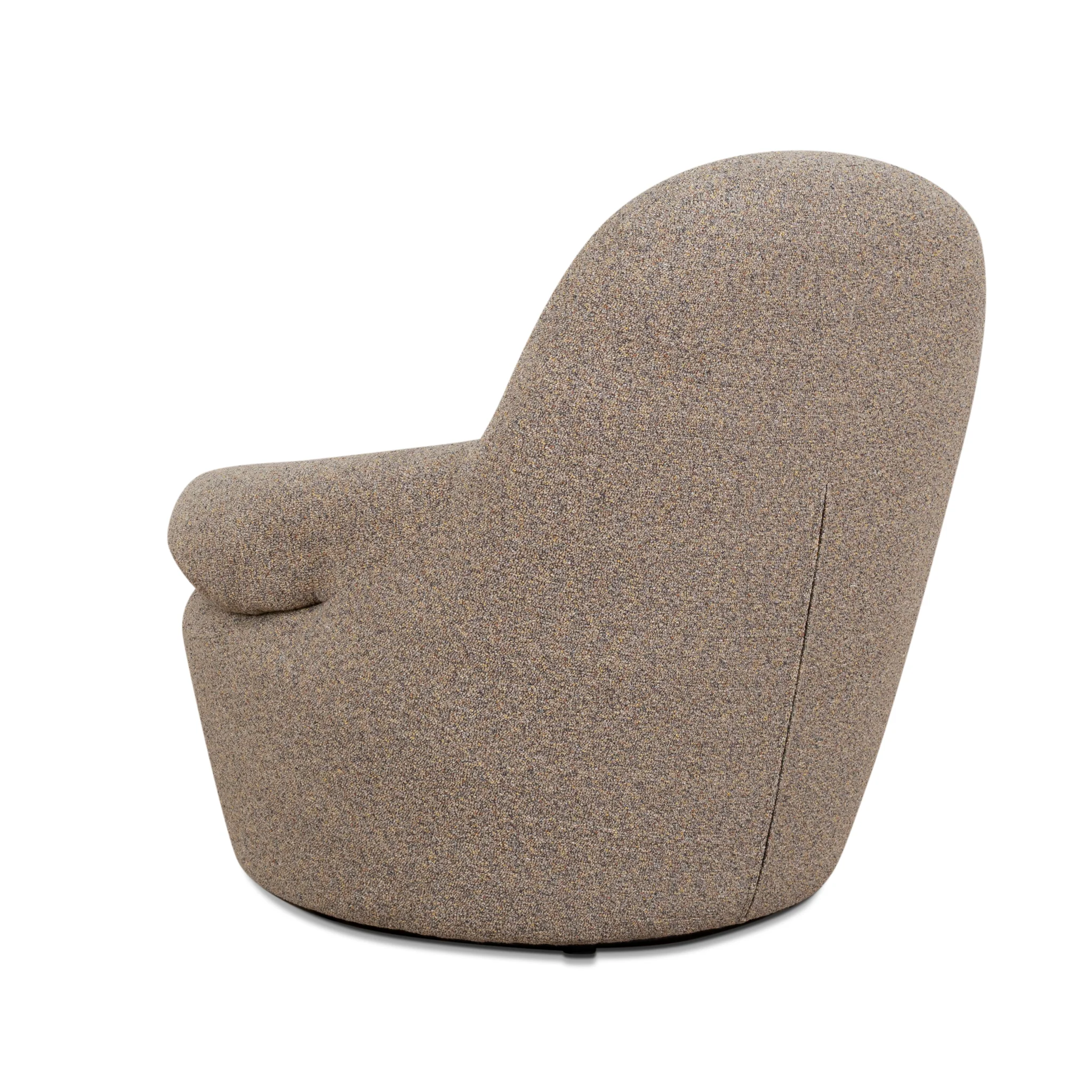 CLC10346-FH Swivel Lounge Chair - Granite Boucle - Image 4