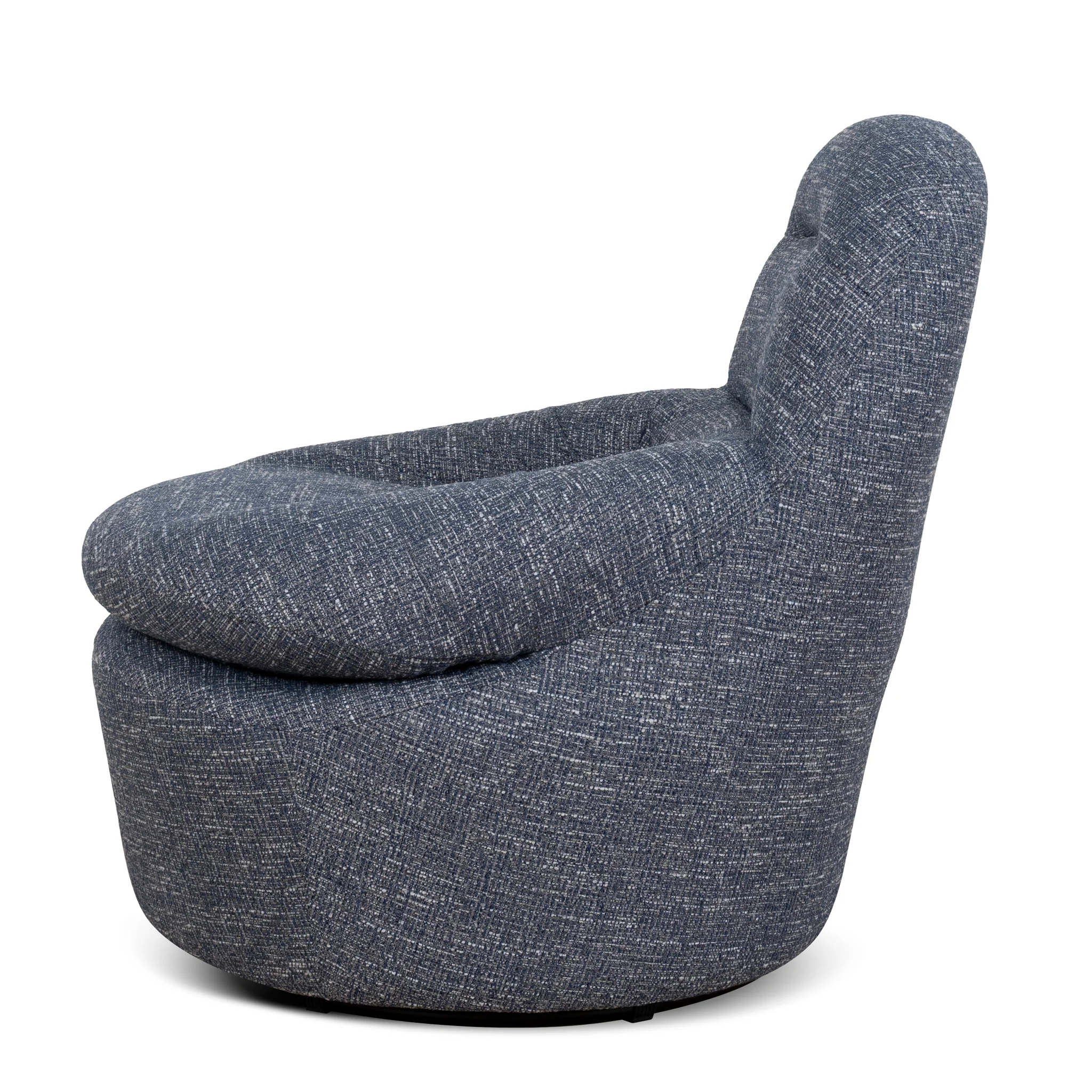 CLC10348-FH Swivel Lounge Chair - Prussian Blue - Image 3