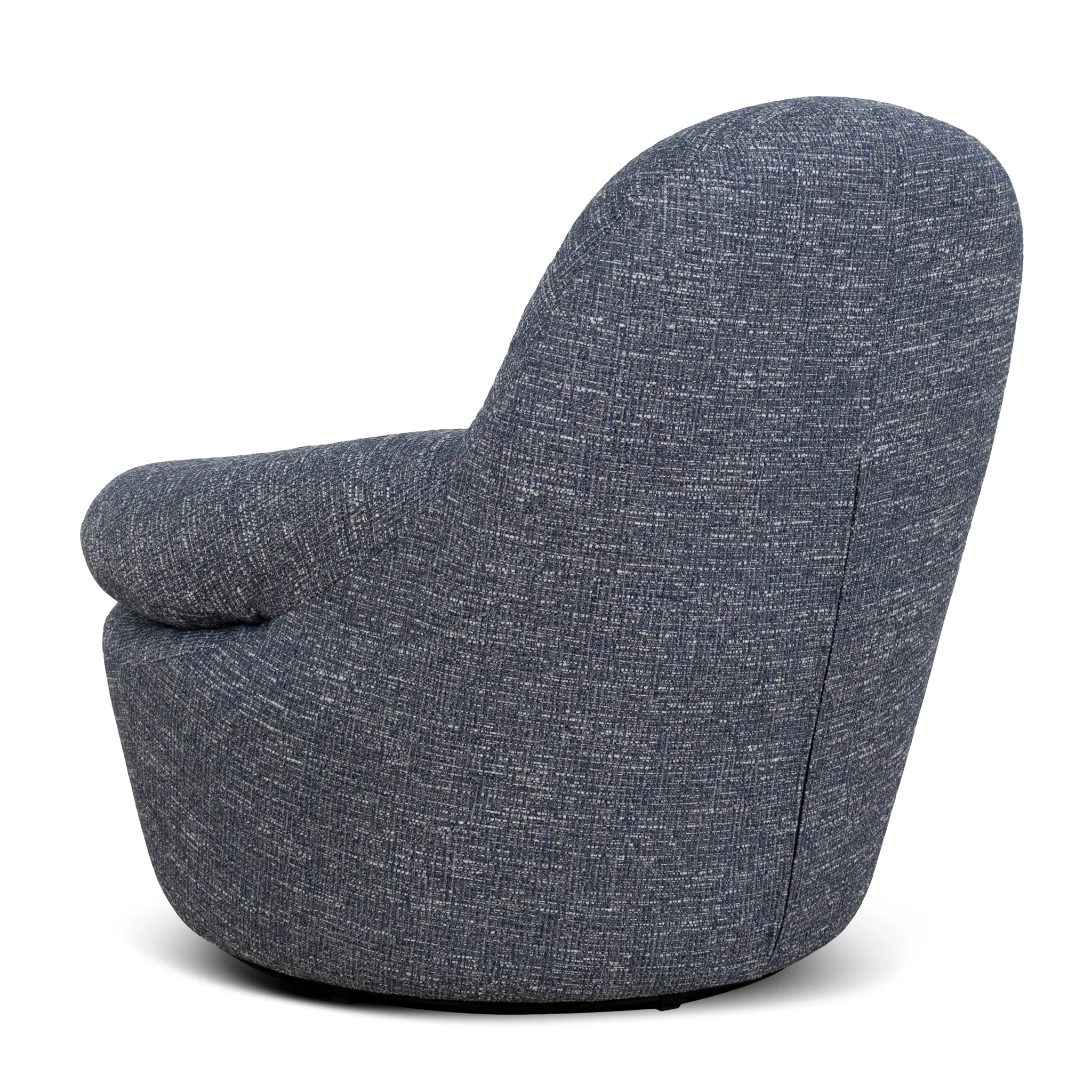 CLC10348-FH Swivel Lounge Chair - Prussian Blue - Image 4