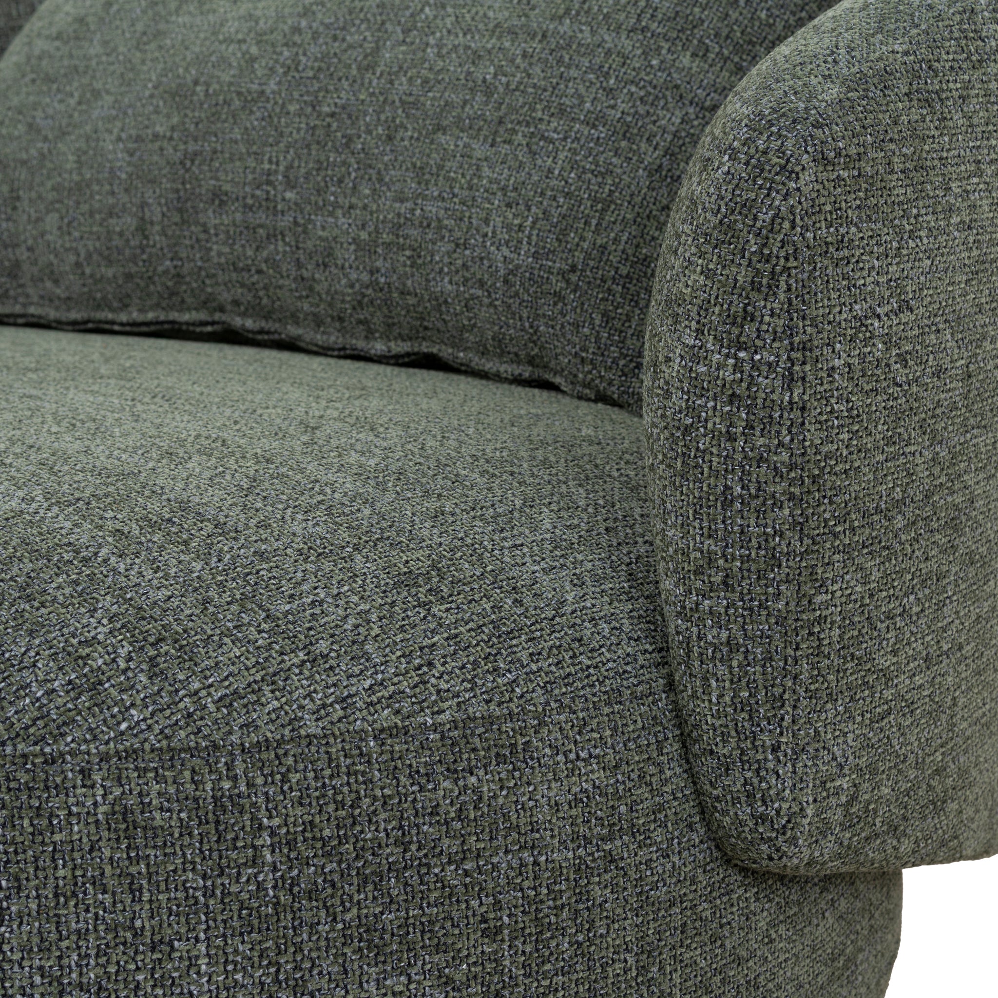 CLC10355-KSO Swivel Armchair - Moss Green - Image 10