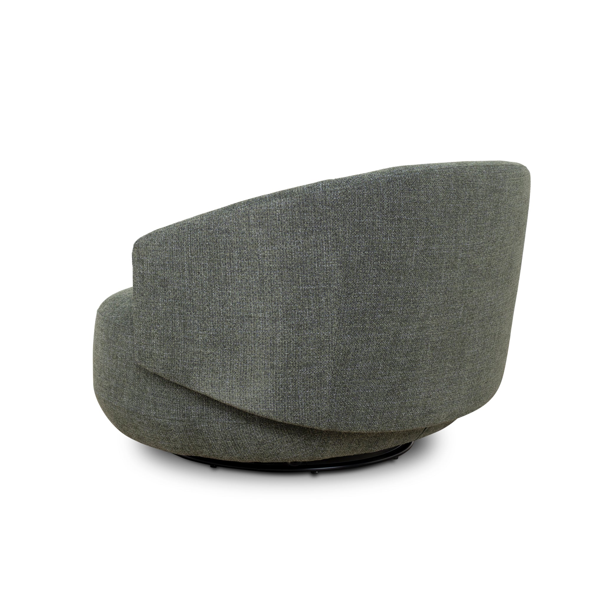 CLC10355-KSO Swivel Armchair - Moss Green - Image 7