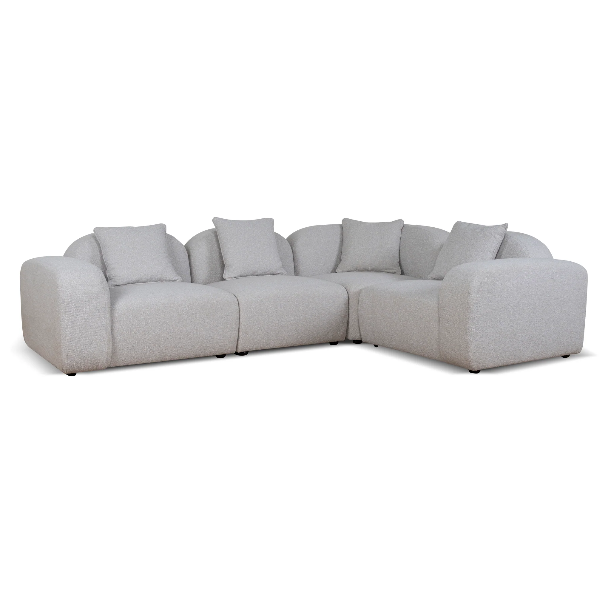 CLC10362-OLS Additional Armless for 4 Seater Sofa - Sandstone Beige - Image 13