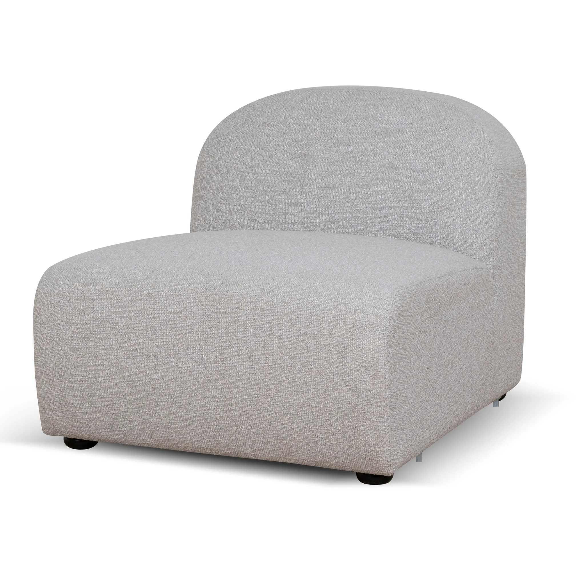 CLC10362-OLS Additional Armless for 4 Seater Sofa - Sandstone Beige - Image 3